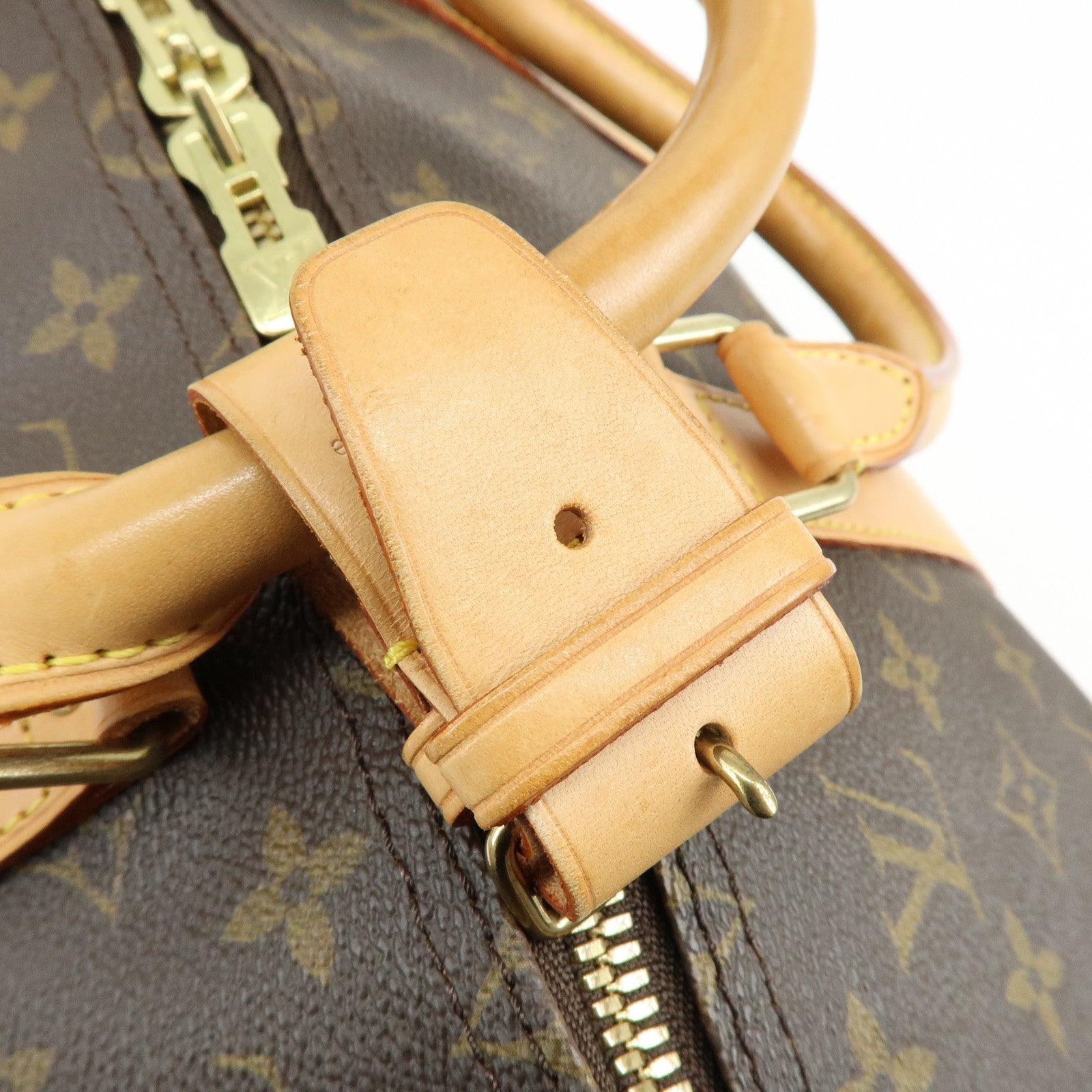 Louis Vuitton Monogram Keep All 50 Boston Bag Hand Bag Brown M41426