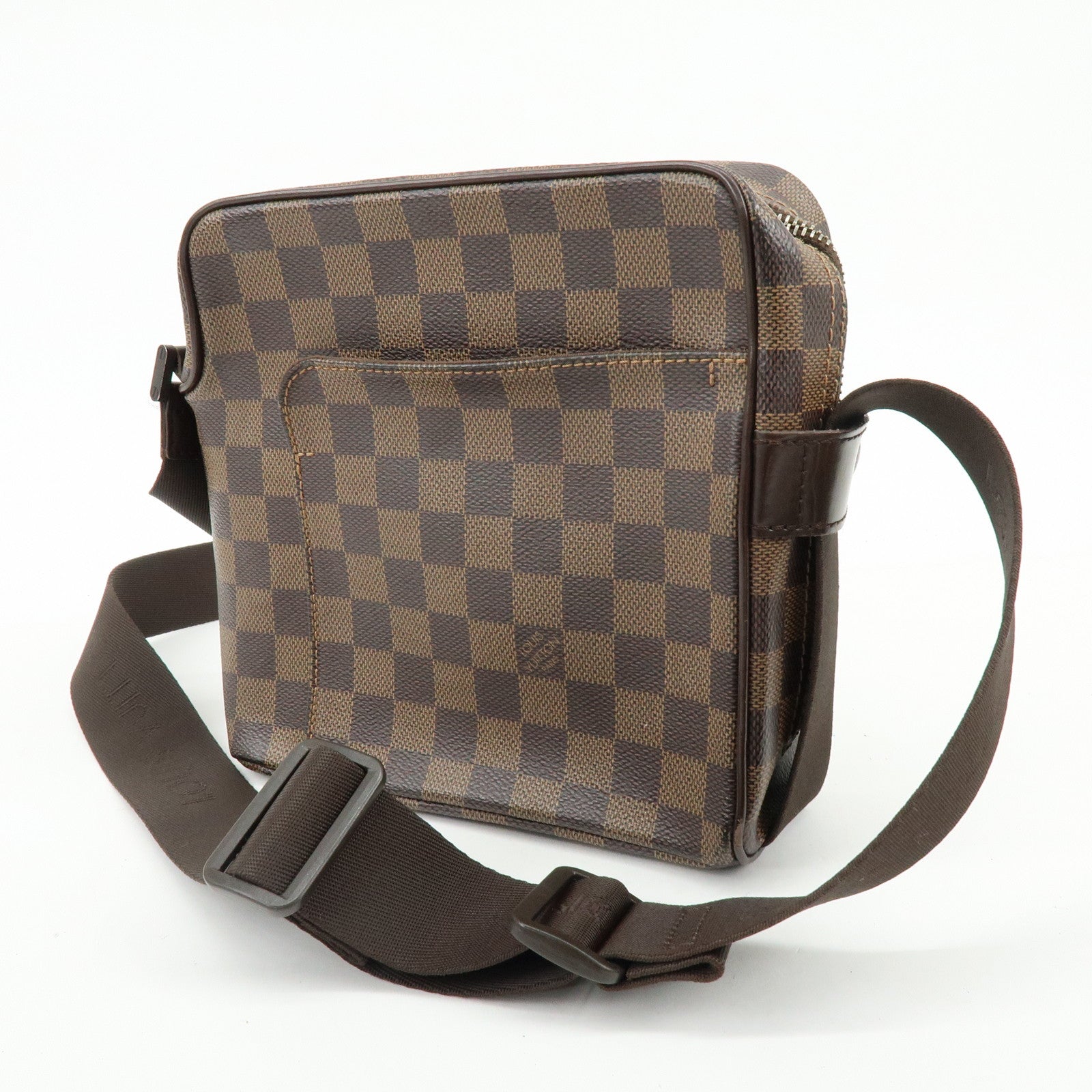 Louis Vuitton Damier Olaf PM Crossbody Shoulder Bag Brown N41442