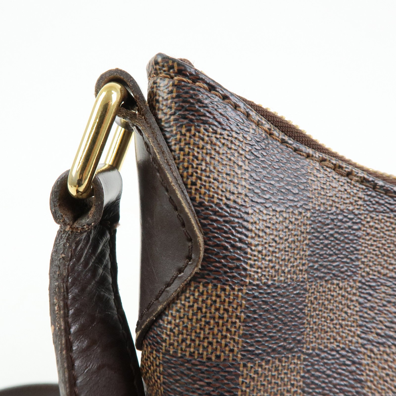 Louis Vuitton Damier Ebene Bloomsbury PM Shoulder Bag Brown N42251