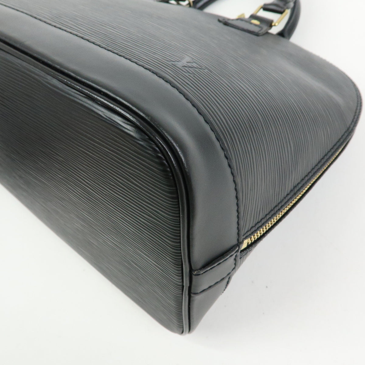 Louis Vuitton Epi Alma PM Hand Bag Noir Black M52142