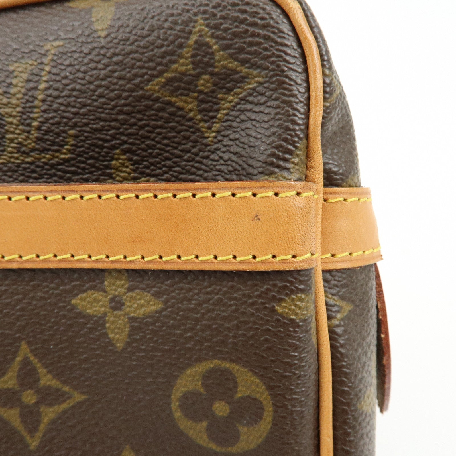 Louis Vuitton Monogram Compiegne 28 Pouch Clutch Bag Brown M51845