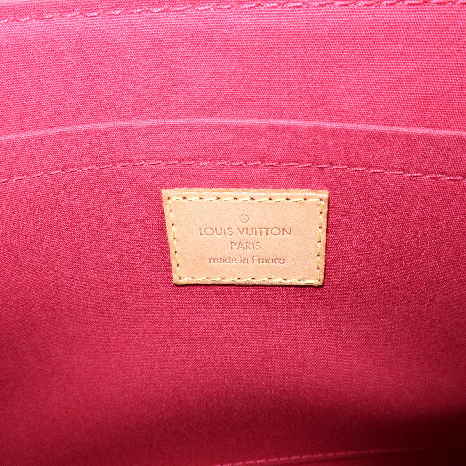 Louis Vuitton Vernis Rosewood Avenue Hand Bag Pomme D'Amour M93507