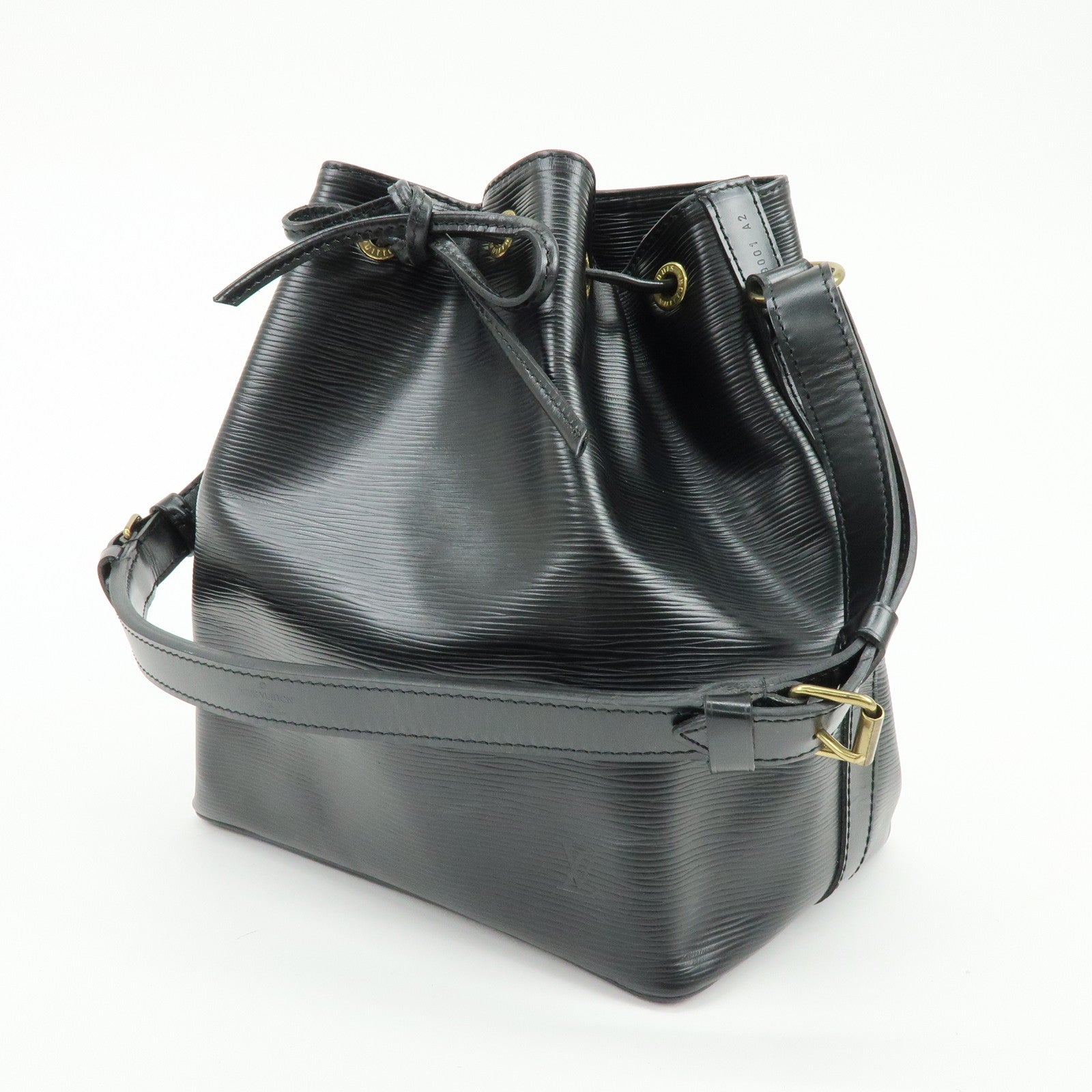 Louis Vuitton Epi Petit Noe Shoulder Bag Noir Black M44102