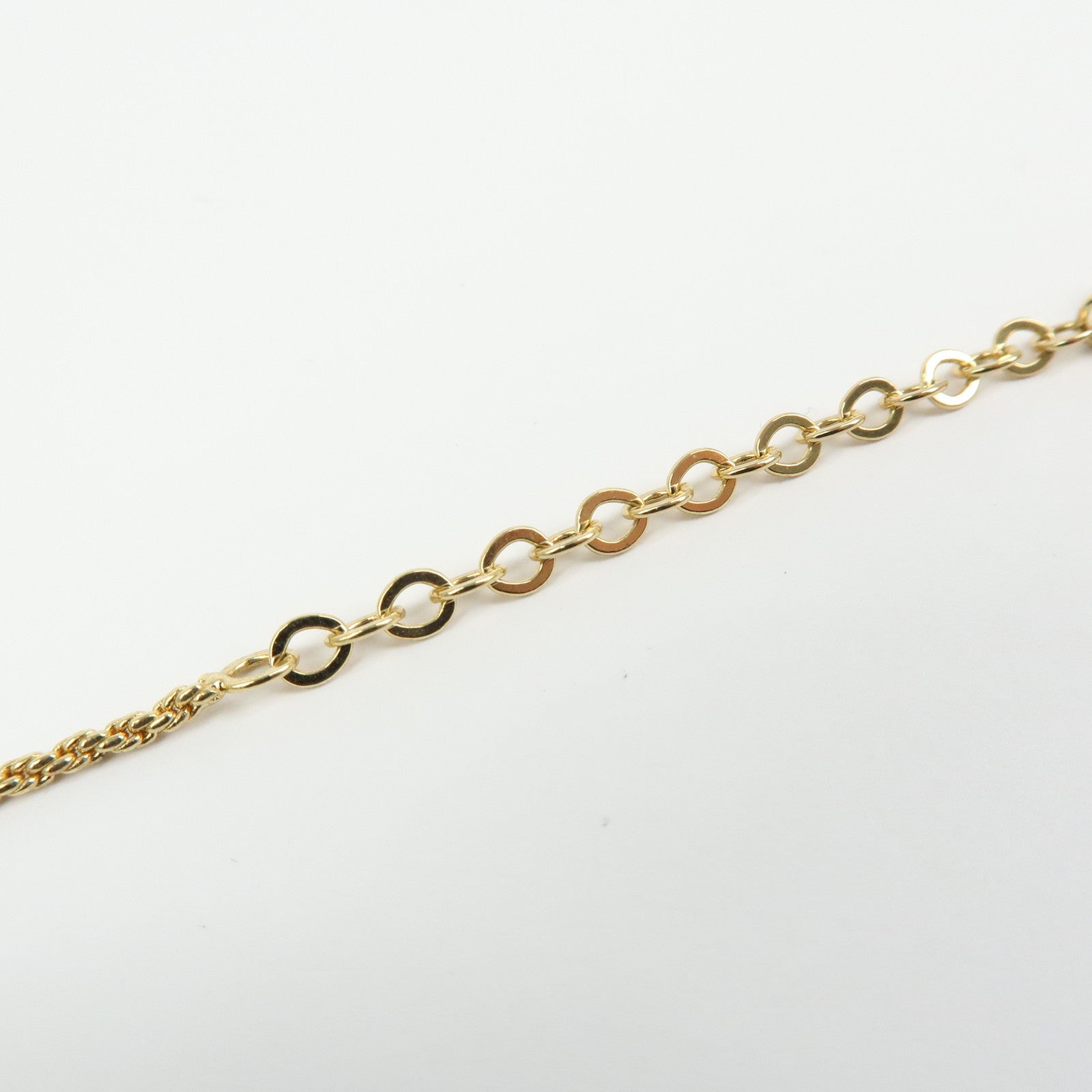 Christian Dior CD Logo Metal Necklace Choker Gold