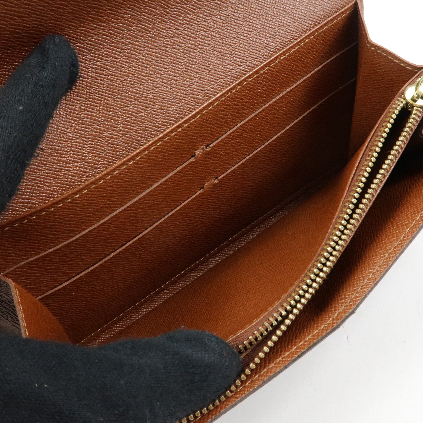 Louis Vuitton Monogram Porte Monnaie Credit Long Wallet M61726