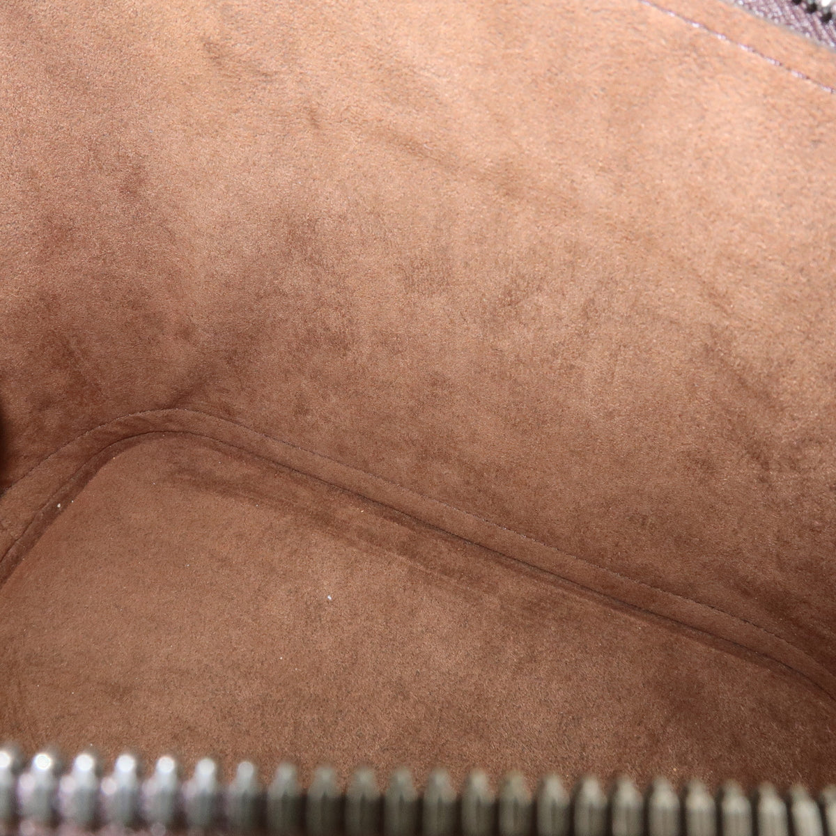 Louis Vuitton Epi Alma Leather Hand Bag Mocha Brown M5214D