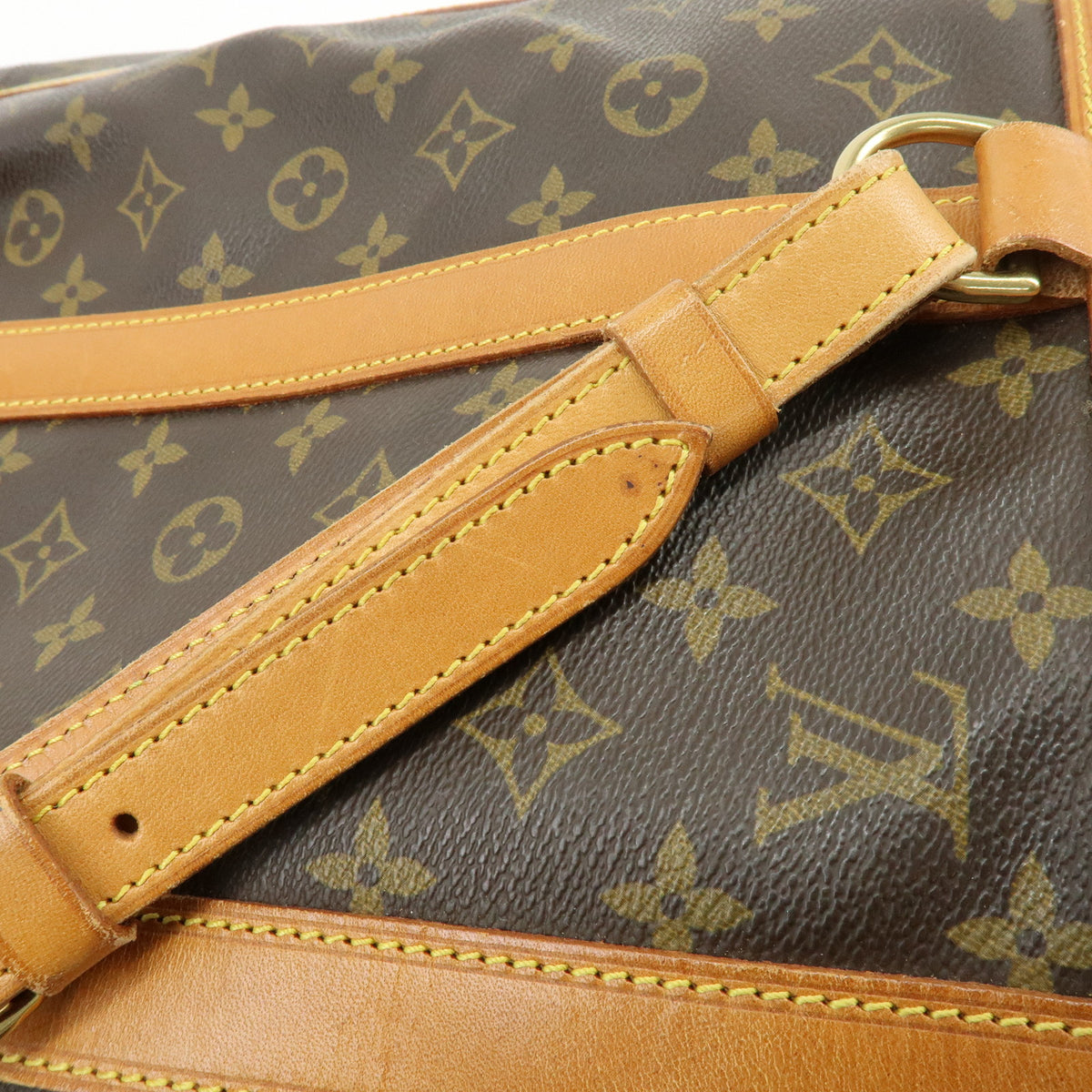 Louis Vuitton Monogram Randonnee PM Shoulder Bag Brown M42243