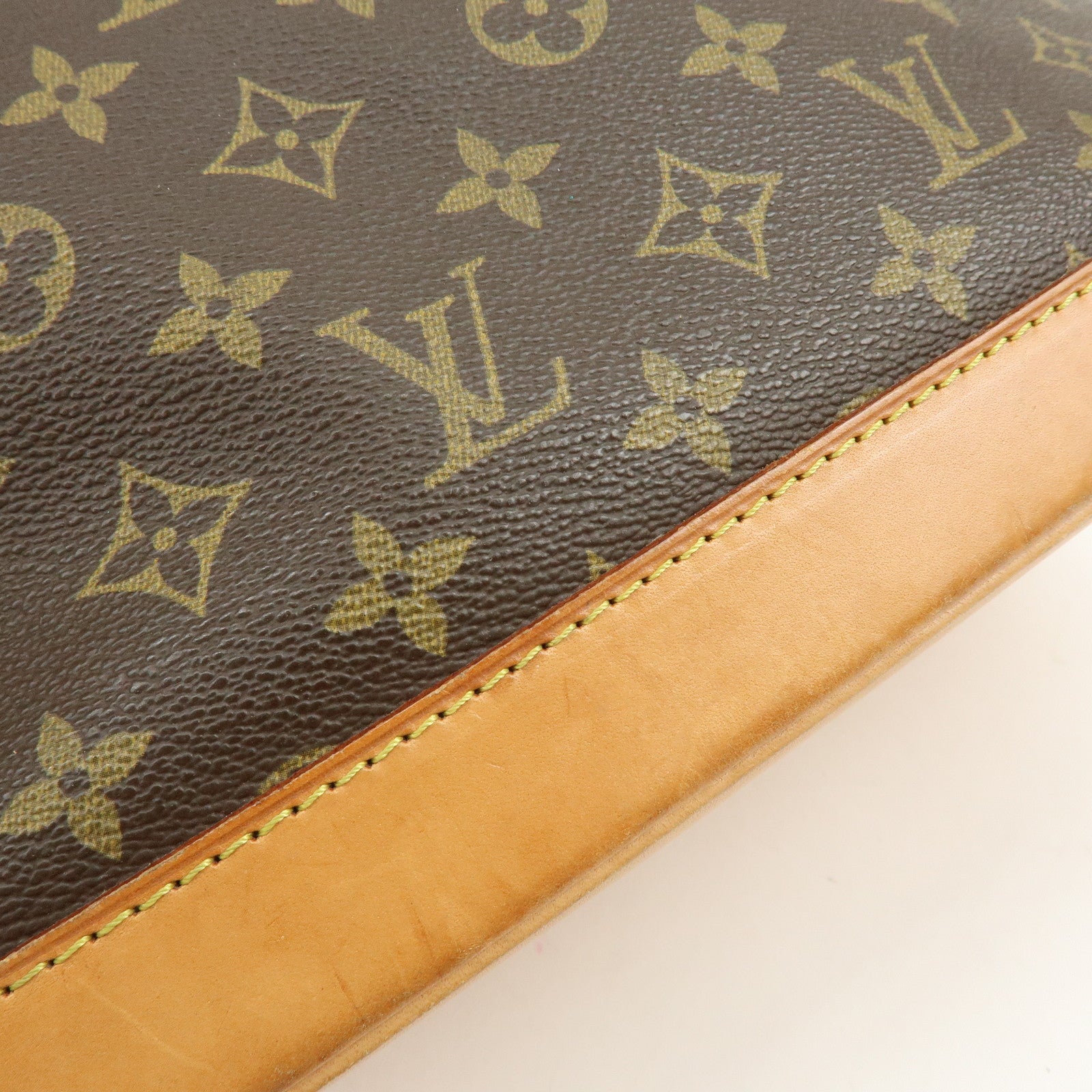 Louis Vuitton Monogram Canvas Alma Hand Bag Brown M51130