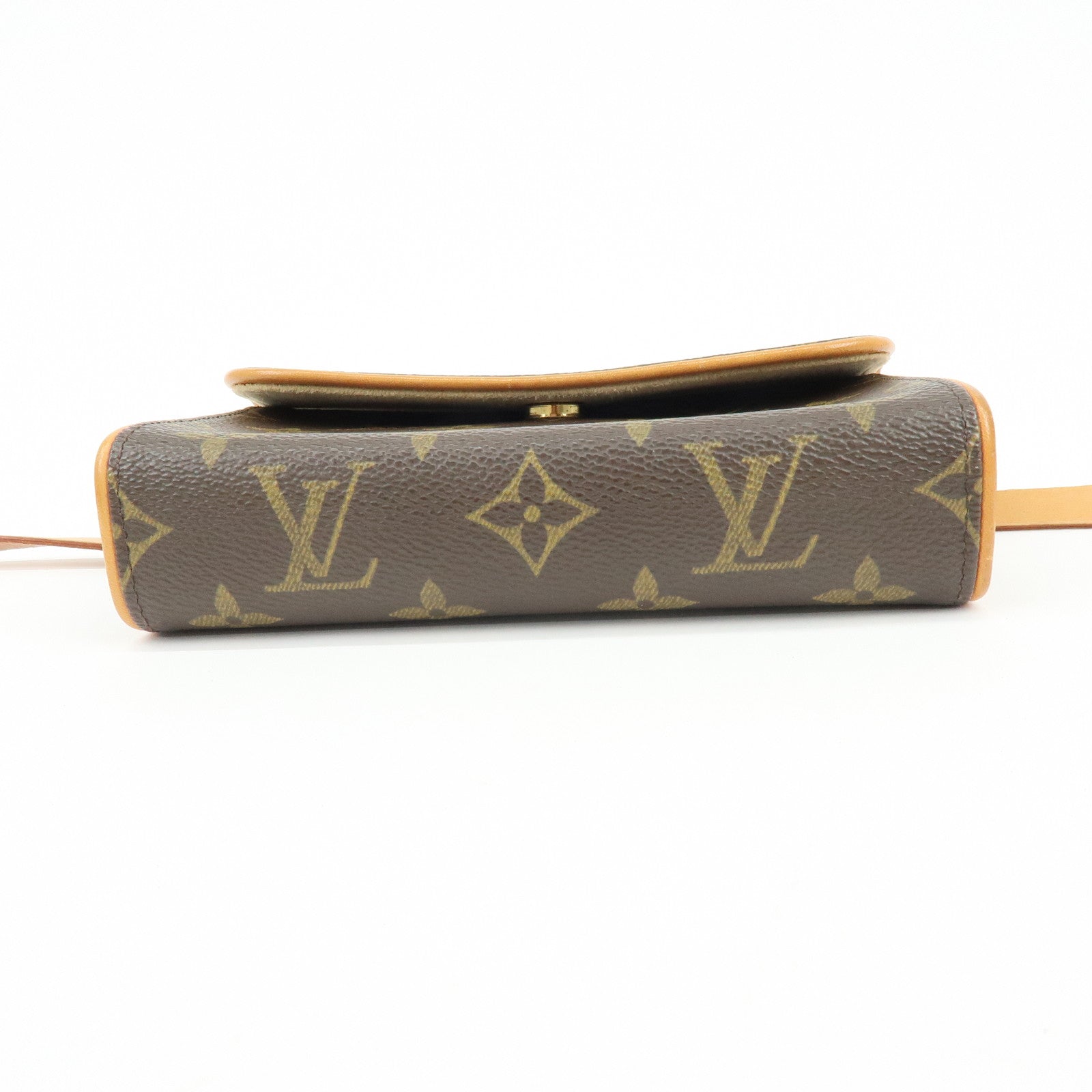 Louis Vuitton Monogram Pochette Florentine Waist Bag Belt XS M51855