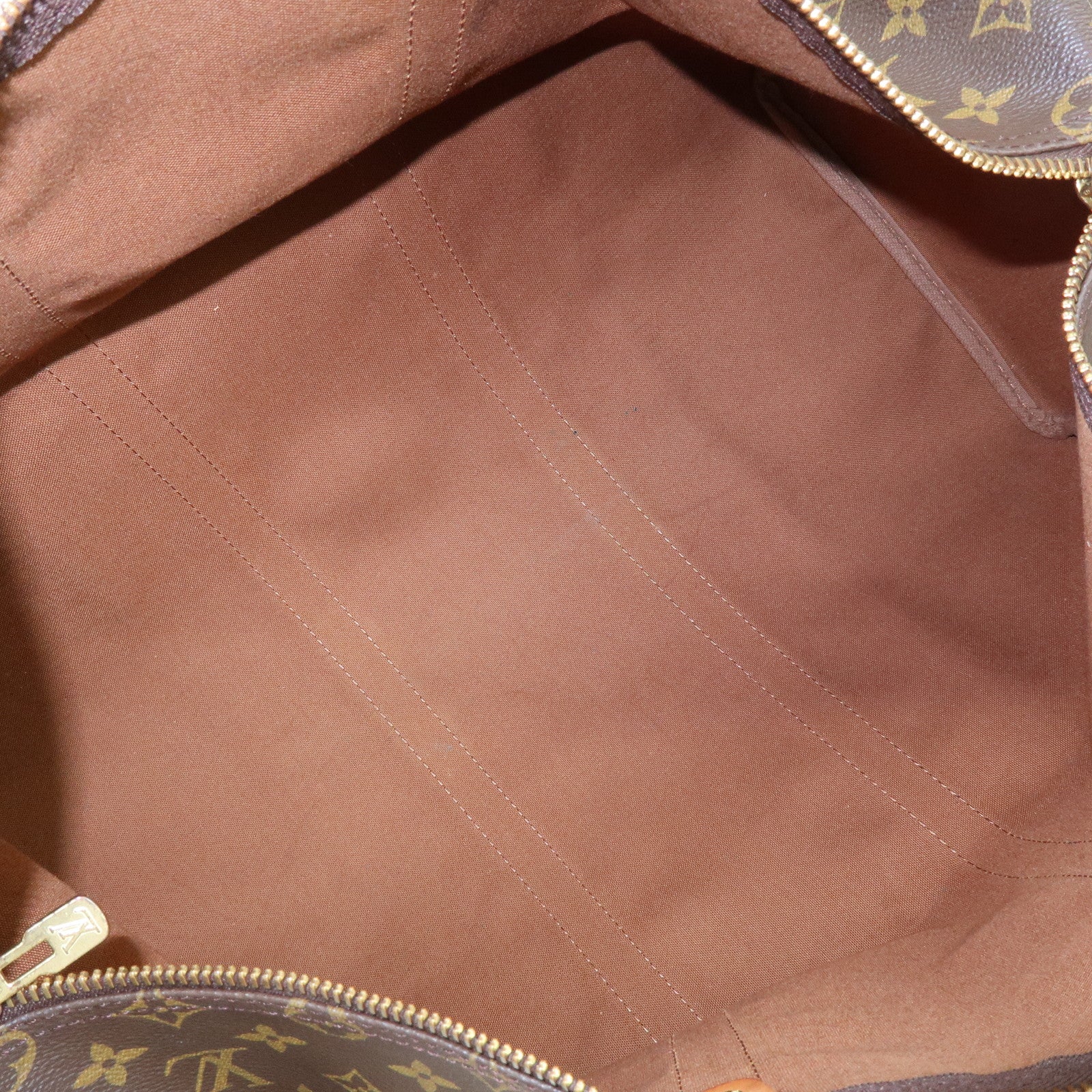 Louis Vuitton Monogram Keep All 50 Boston Bag Hand Bag Brown M41426