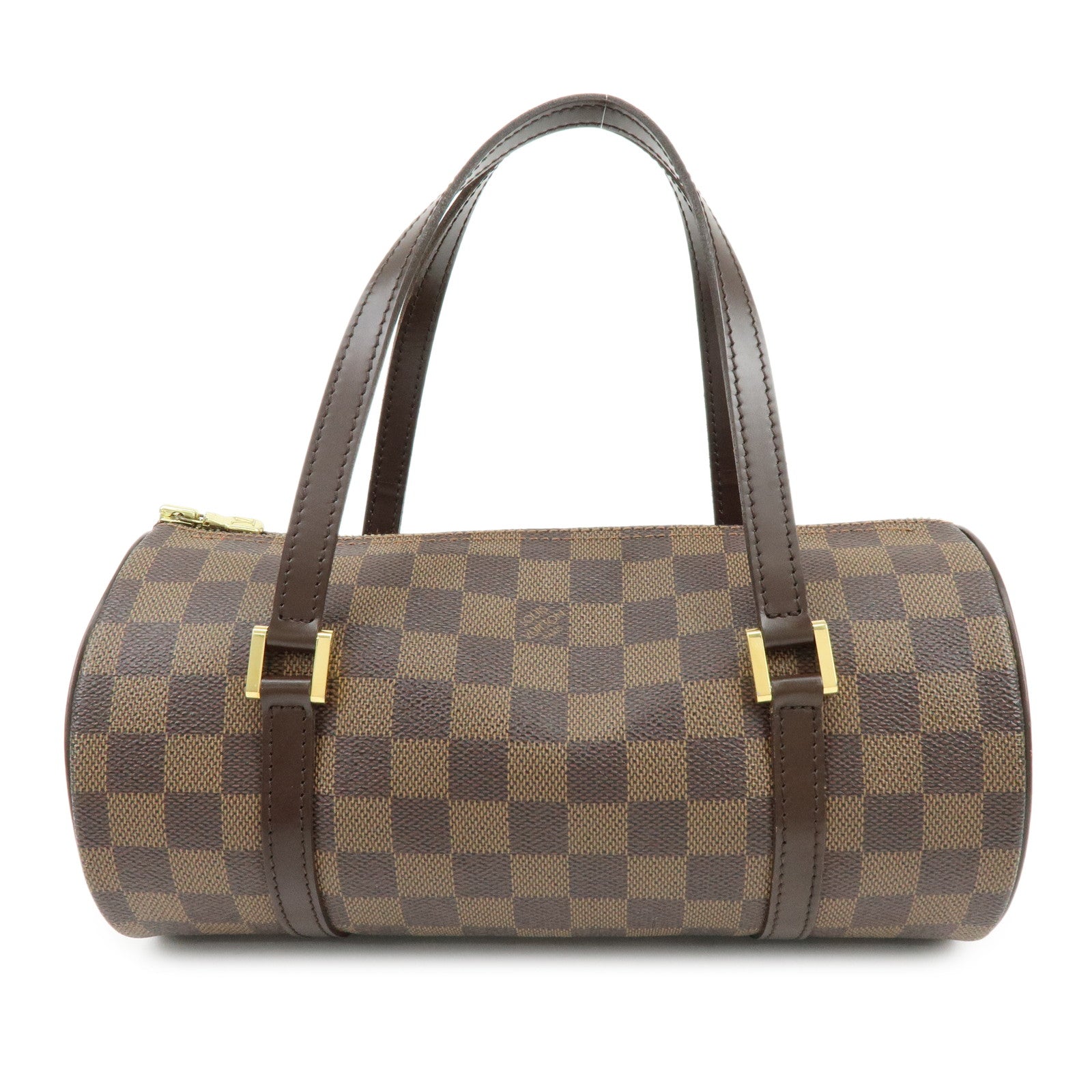 Louis Vuitton Damier Ebene Papillon 26 Hand Bag Brown N51304