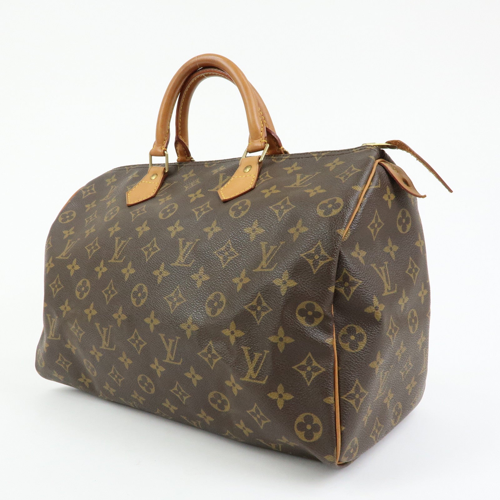 Louis Vuitton Monogram Speedy 35 Boston Bag Hand Bag M41524