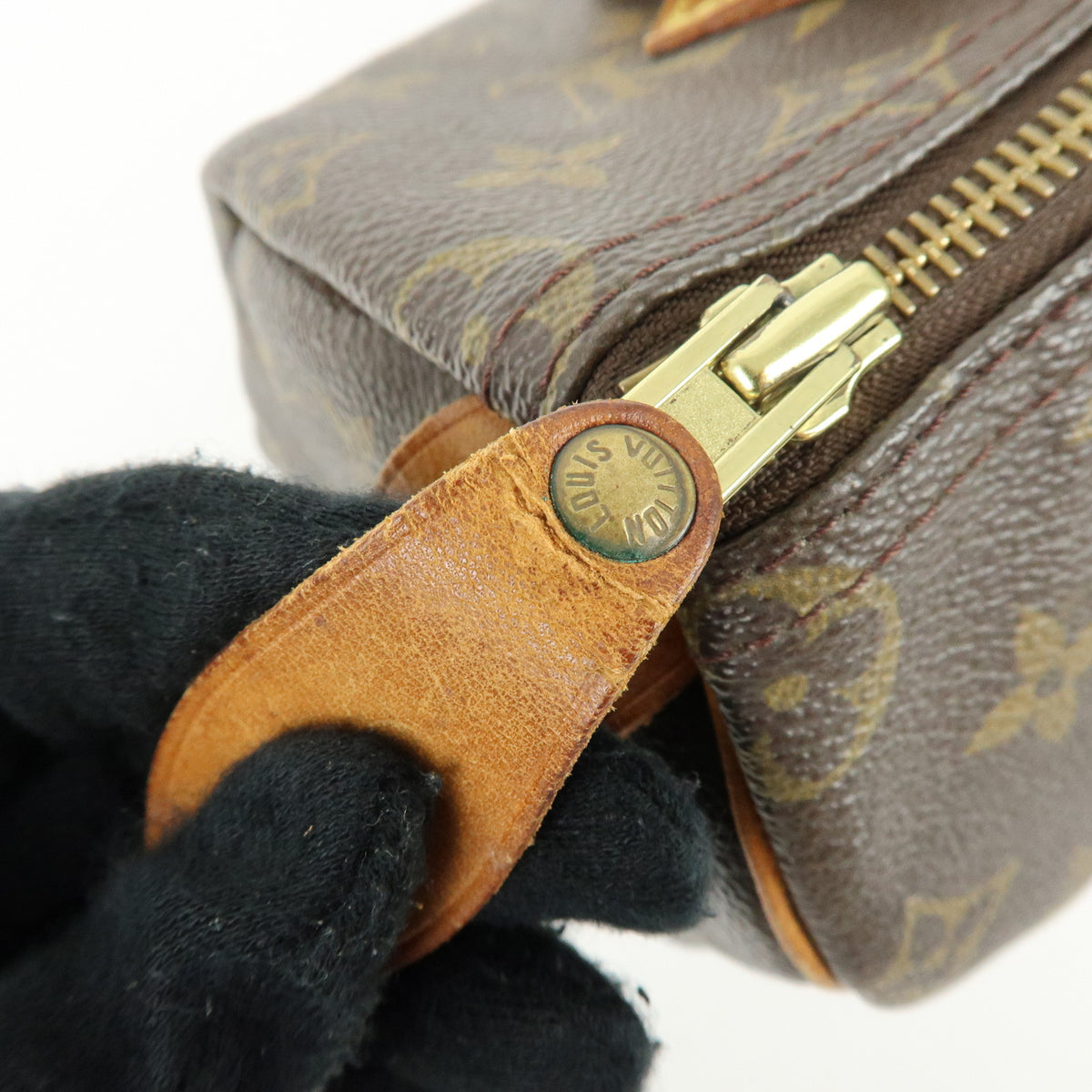 Louis Vuitton Monogram Speedy 25 Boston Bag Hand Bag Brown M41528