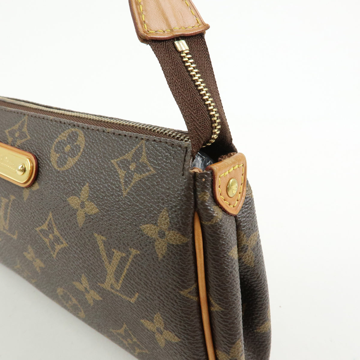 Louis Vuitton Monogram Eva 2Way Chain Shoulder Bag Pouch Brown M95567