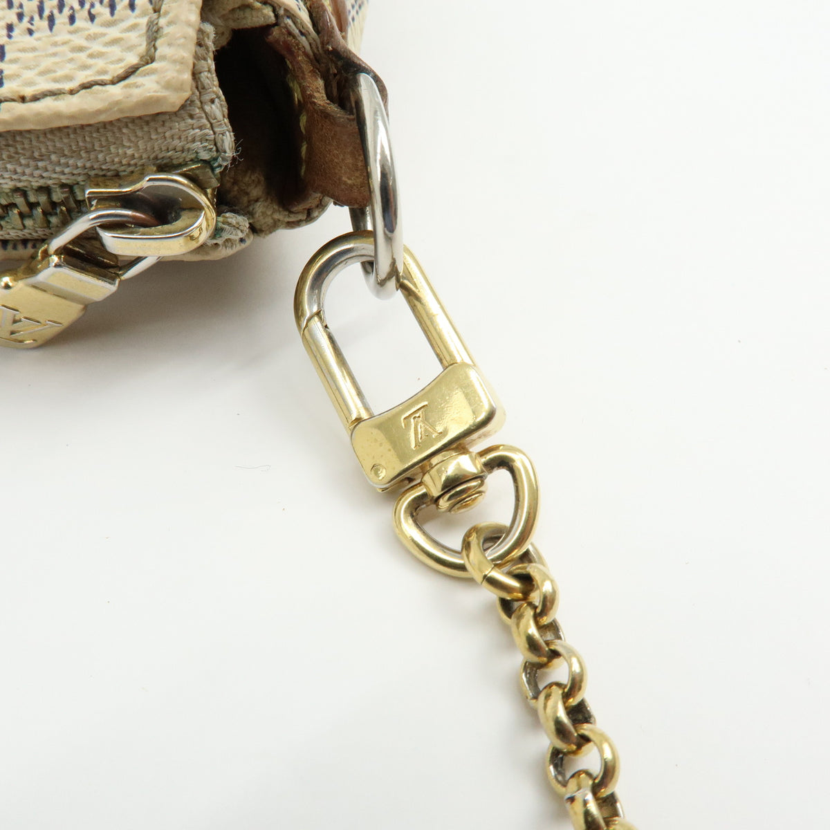 Louis Vuitton Damier Azur Eva 2Way Bag Hand Bag Shoulder Bag N55214