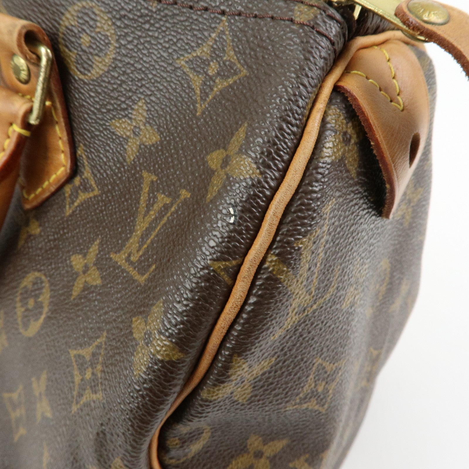 Louis Vuitton Monogram Speedy 30 Boston Bag Hand Bag Brown M41526