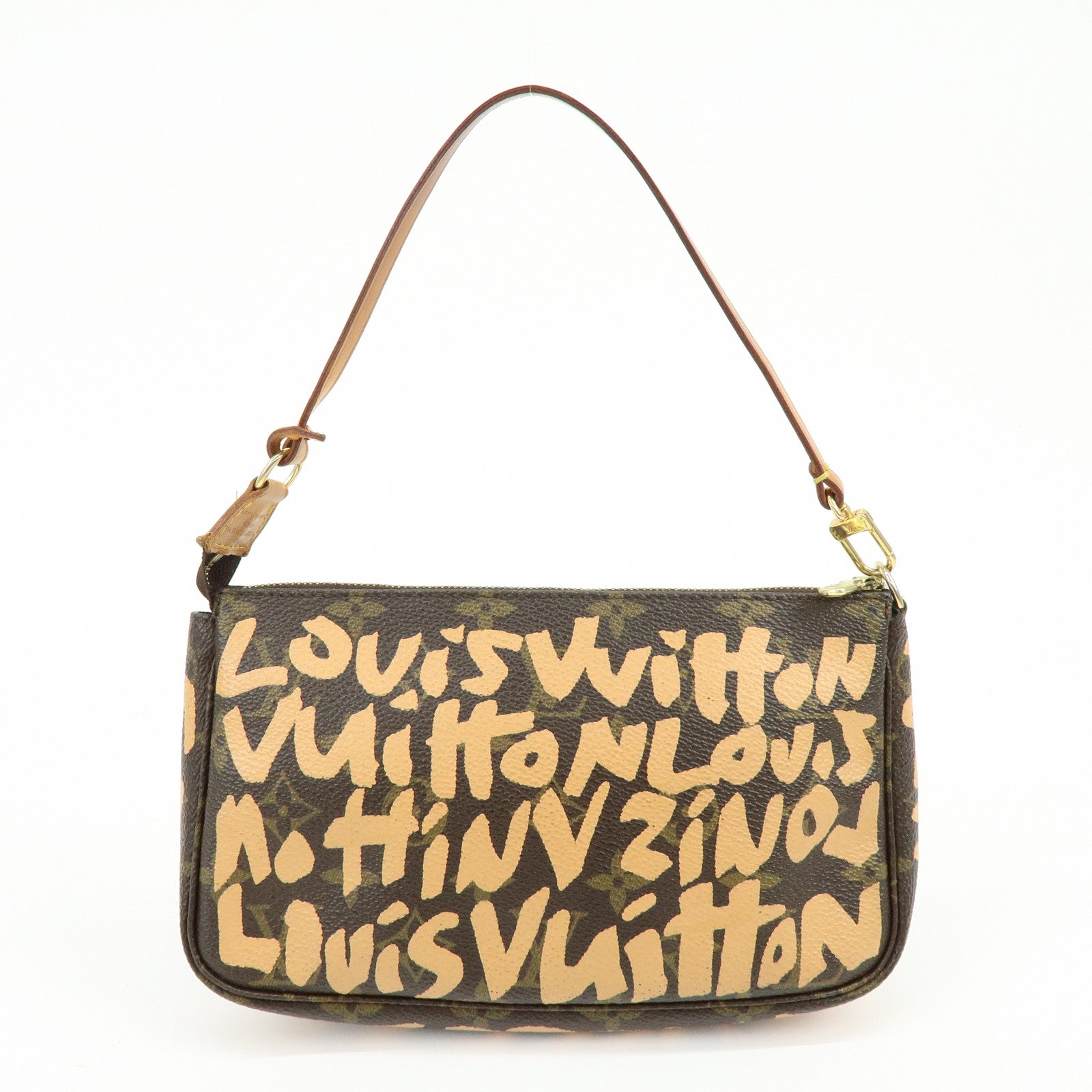 Louis Vuitton Monogram Graffiti Pochette Accessoires HandBag  M92193