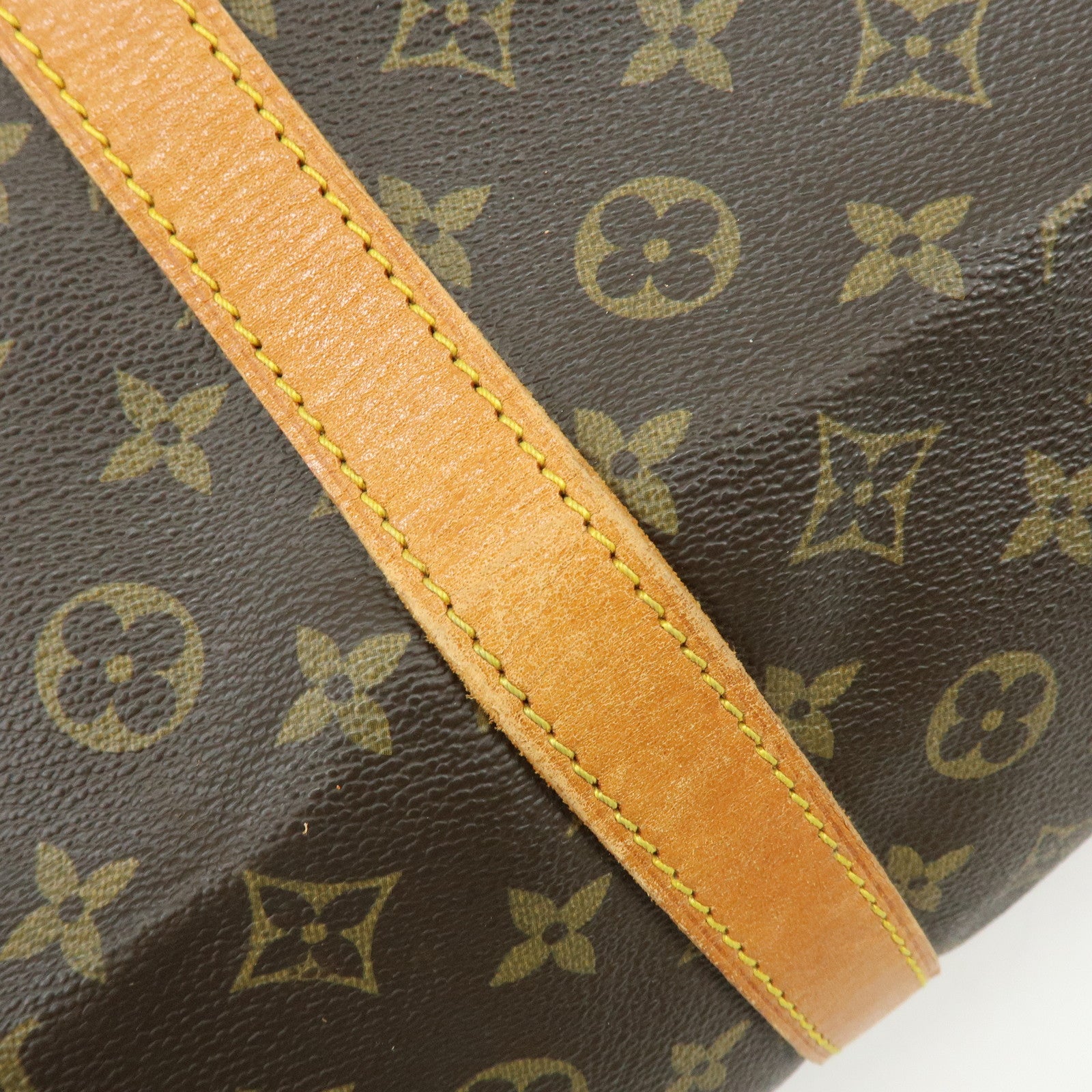 Louis Vuitton Monogram Keep All 60 Boston Bag Brown M41422