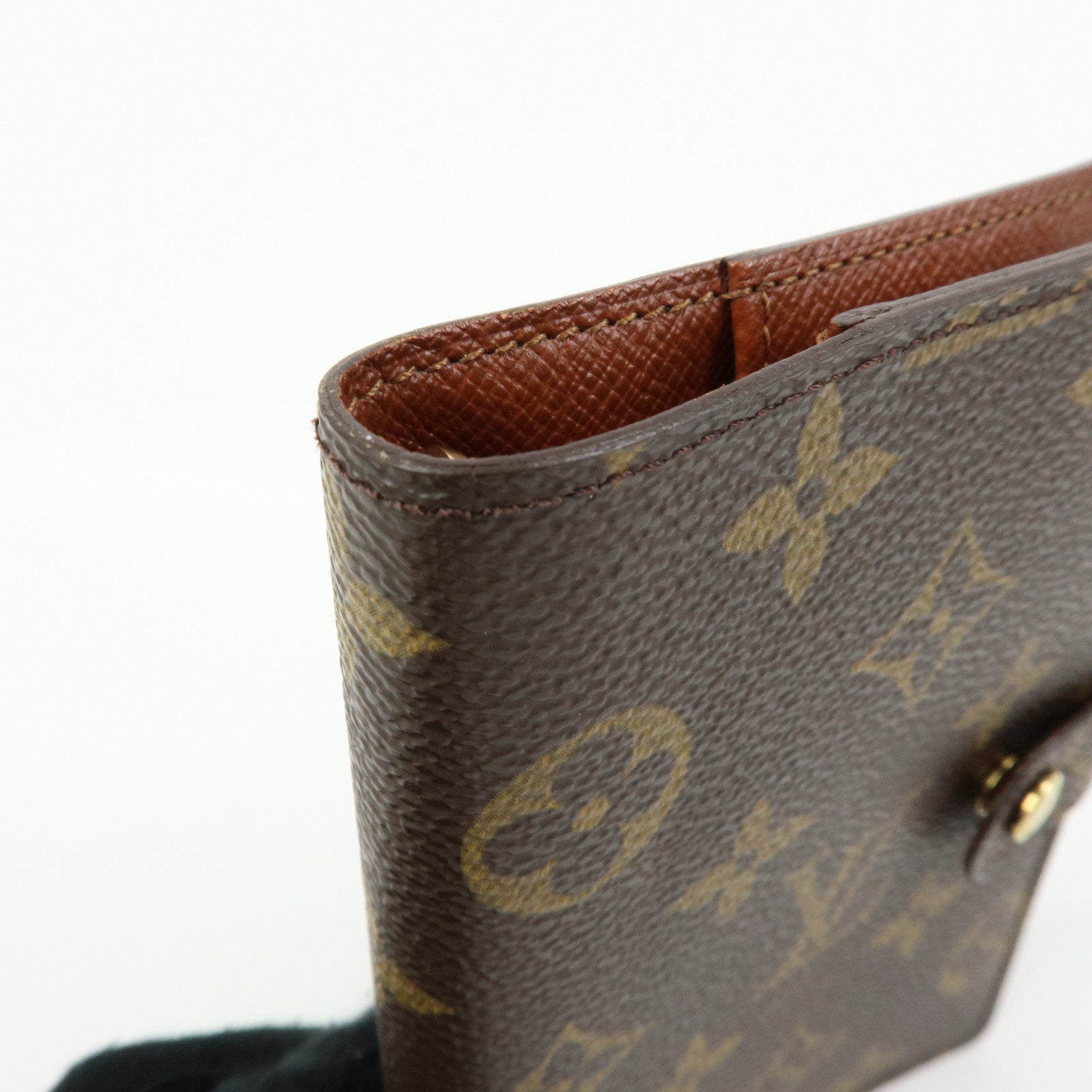 Louis Vuitton Monogram Agenda PM Planner Cover Brown R20005