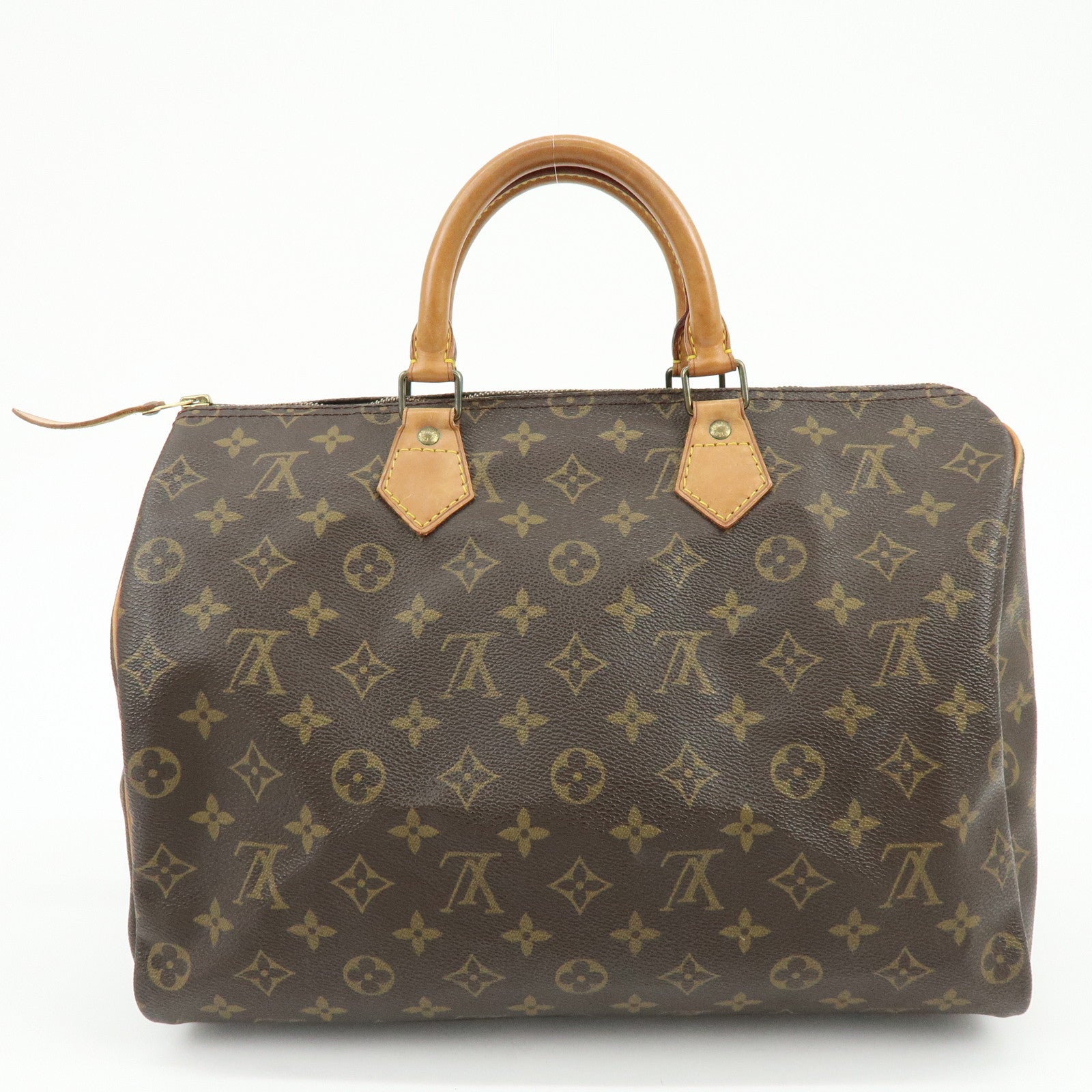 Louis Vuitton Monogram Speedy 35 Boston Bag Hand Bag M41524