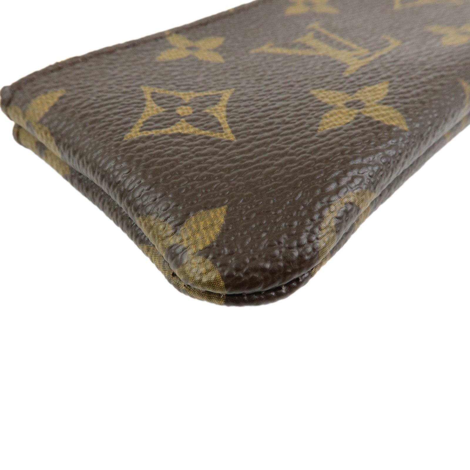 Louis Vuitton Monogram Pochette Cles Coin Case Key Case M62650