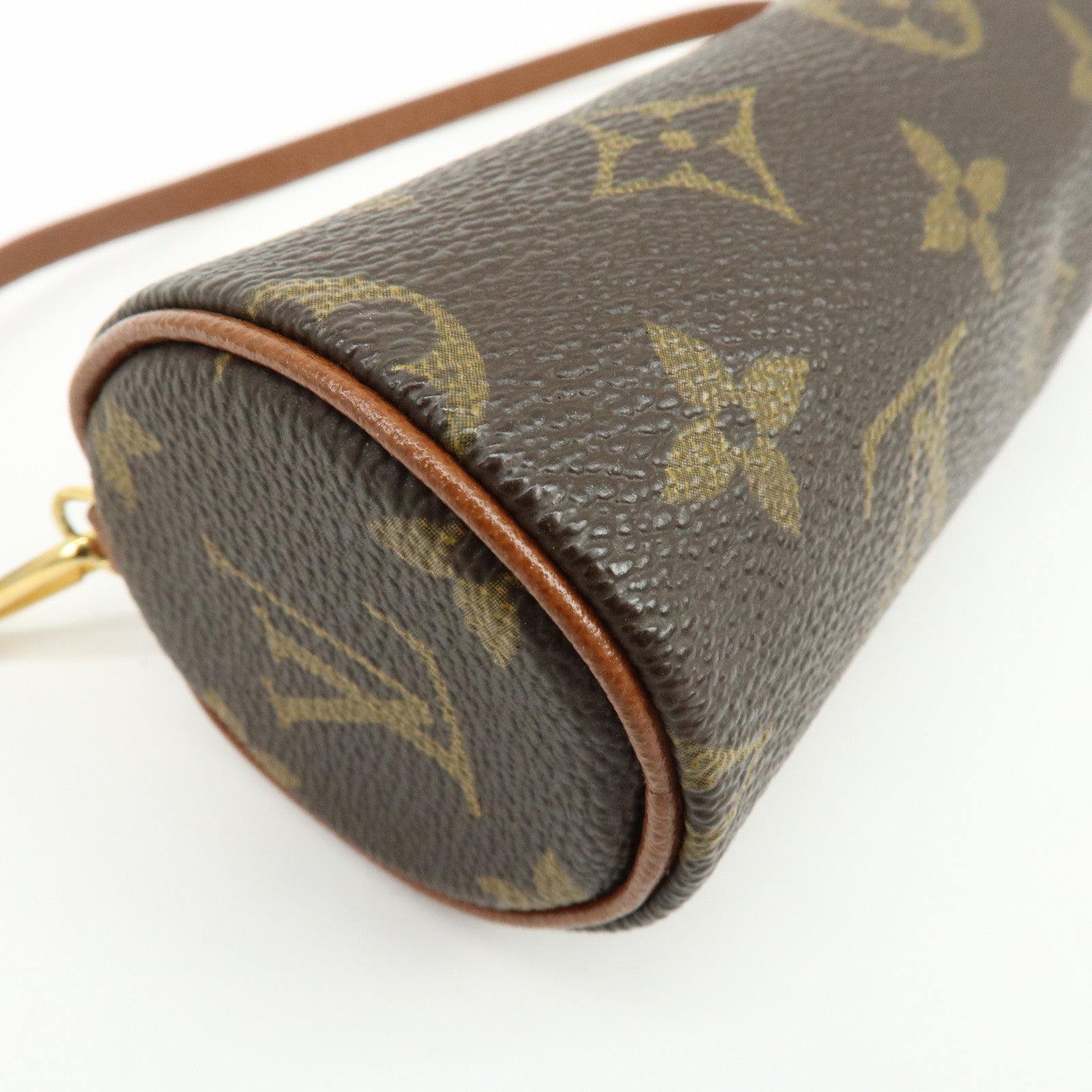Louis Vuitton Monogram Mini Pouch for Papillon Bag Brown