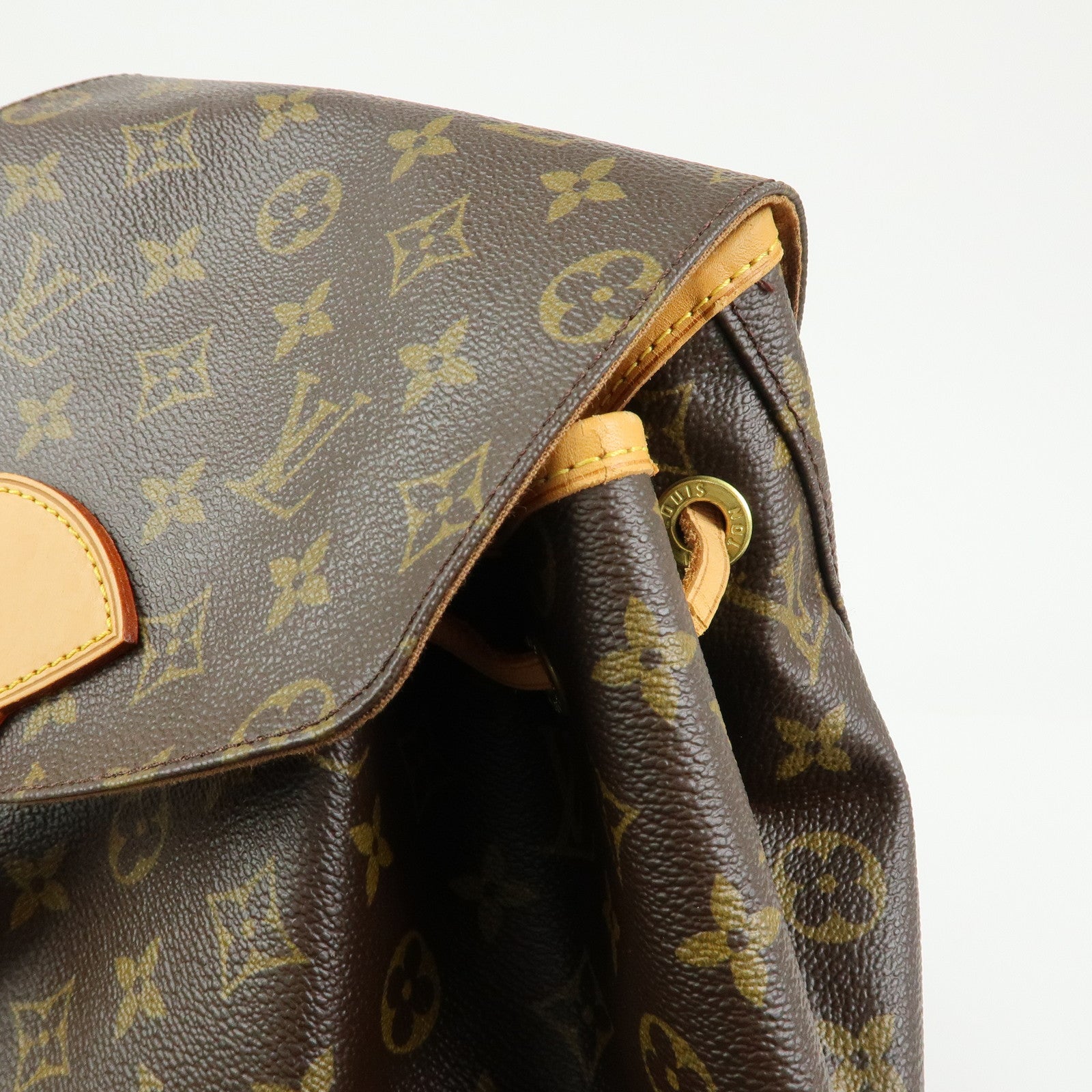 Louis Vuitton Monogram Montsouris GM Backpack Brown M51135