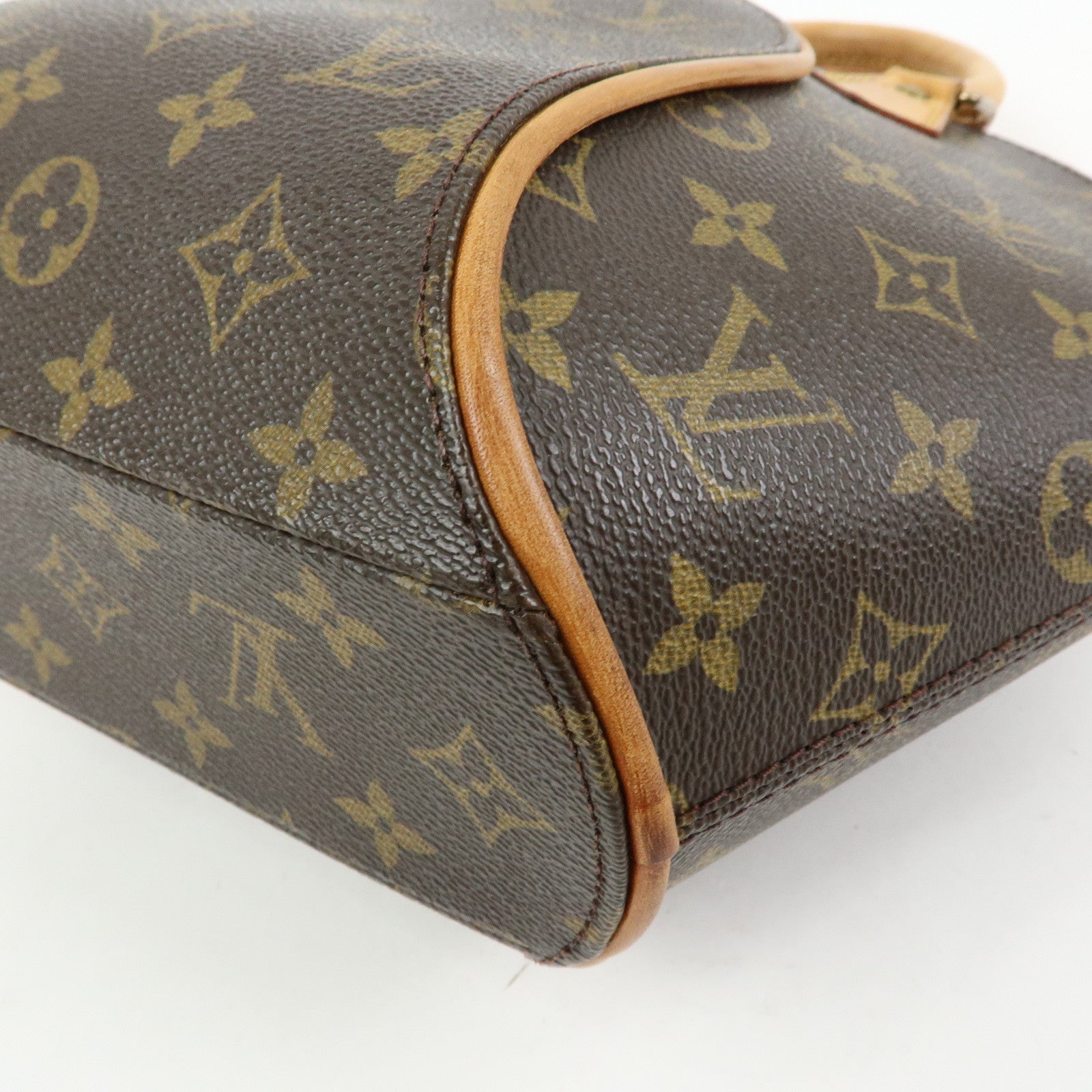 Louis Vuitton Monogram Canvas Ellipse PM Hand Bag Brown M51127