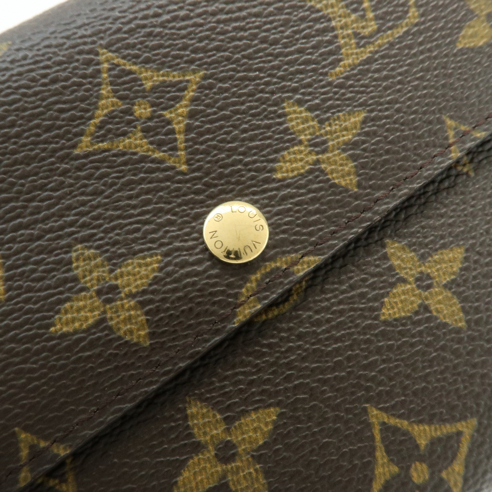 Louis Vuitton Monogram Pochette Porte Monnaie Credit Wallet M61725