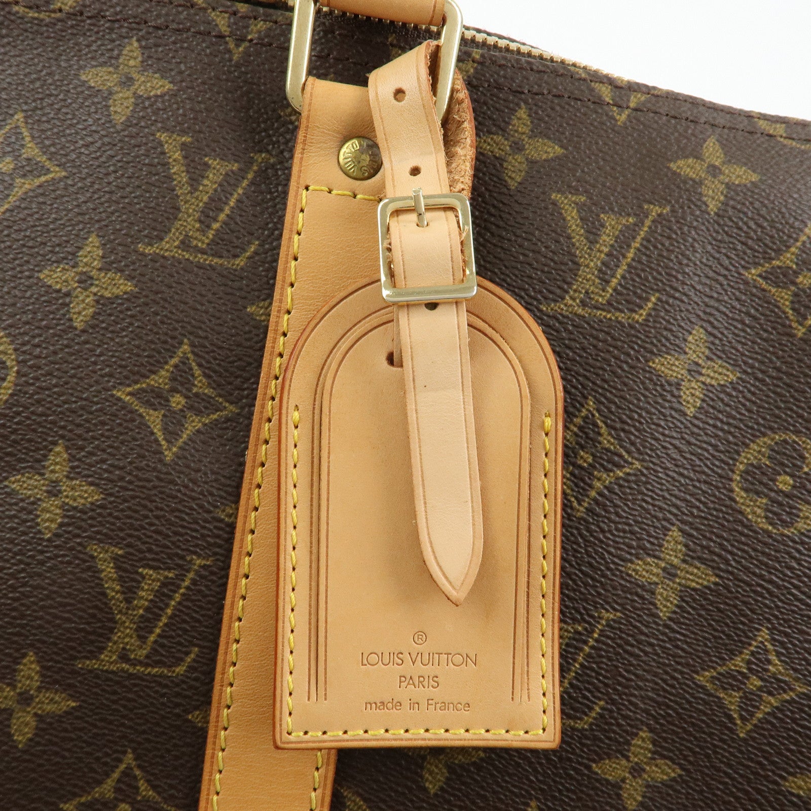 Louis Vuitton Monogram Keep All 50 Boston Bag Brown M41426
