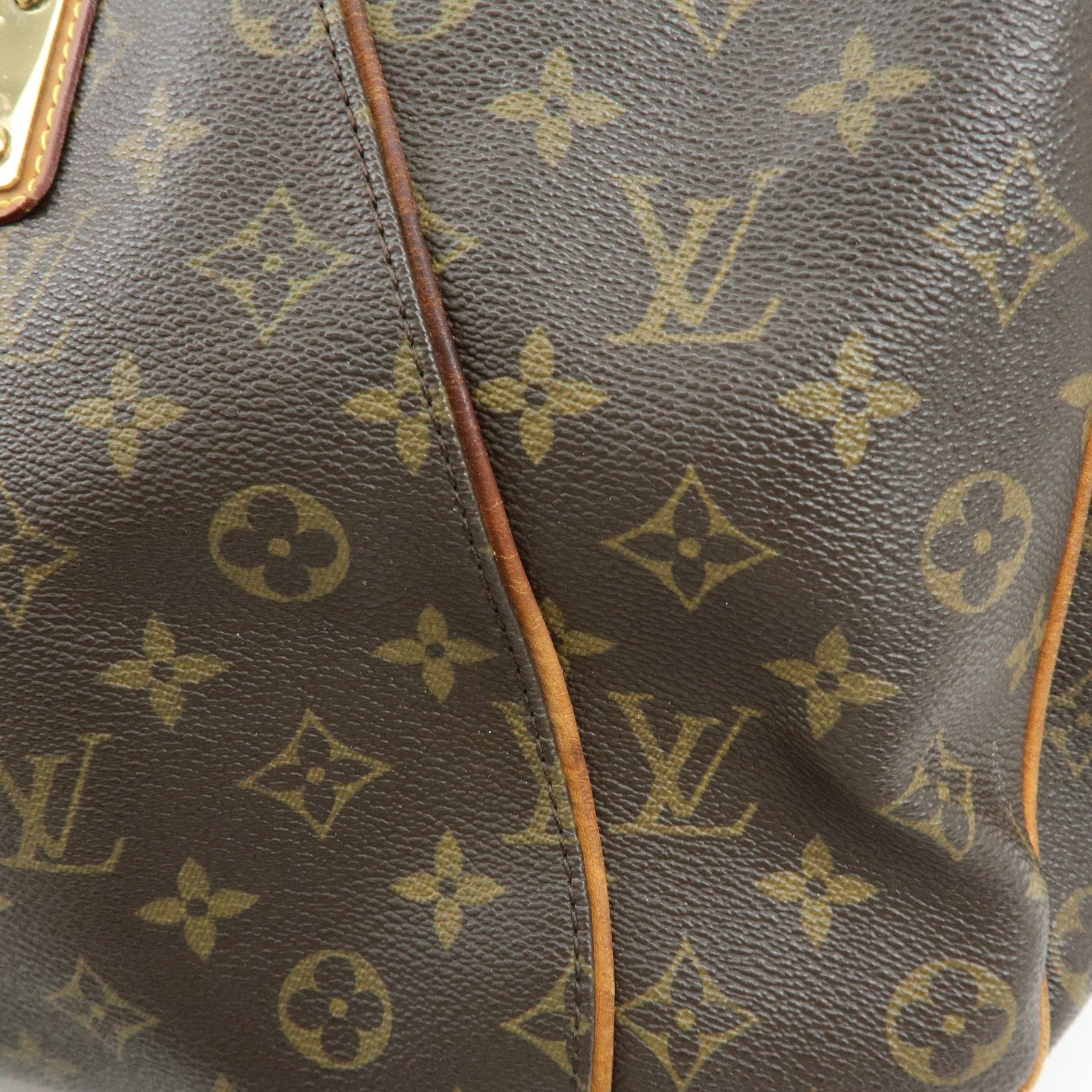 Louis Vuitton Monogram Galliera PM Shoulder Bag Brown M56382