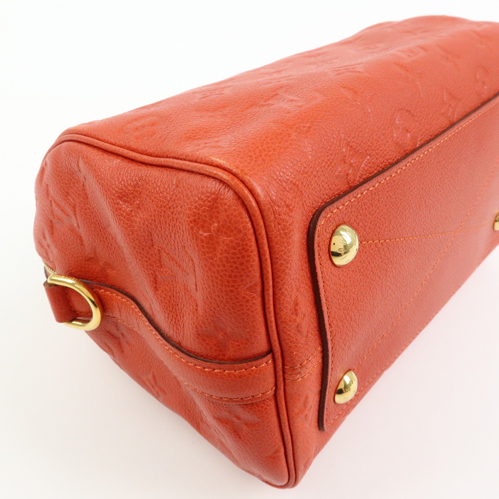 Louis Vuitton Monogram Empreinte Speedy Bandouliere 25 Orient M40758