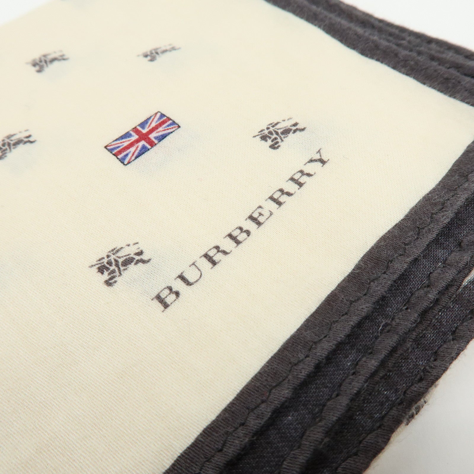 BURBERRY Lot of 3 Silk Cotton Scarf Nova Plaid Navy White Red