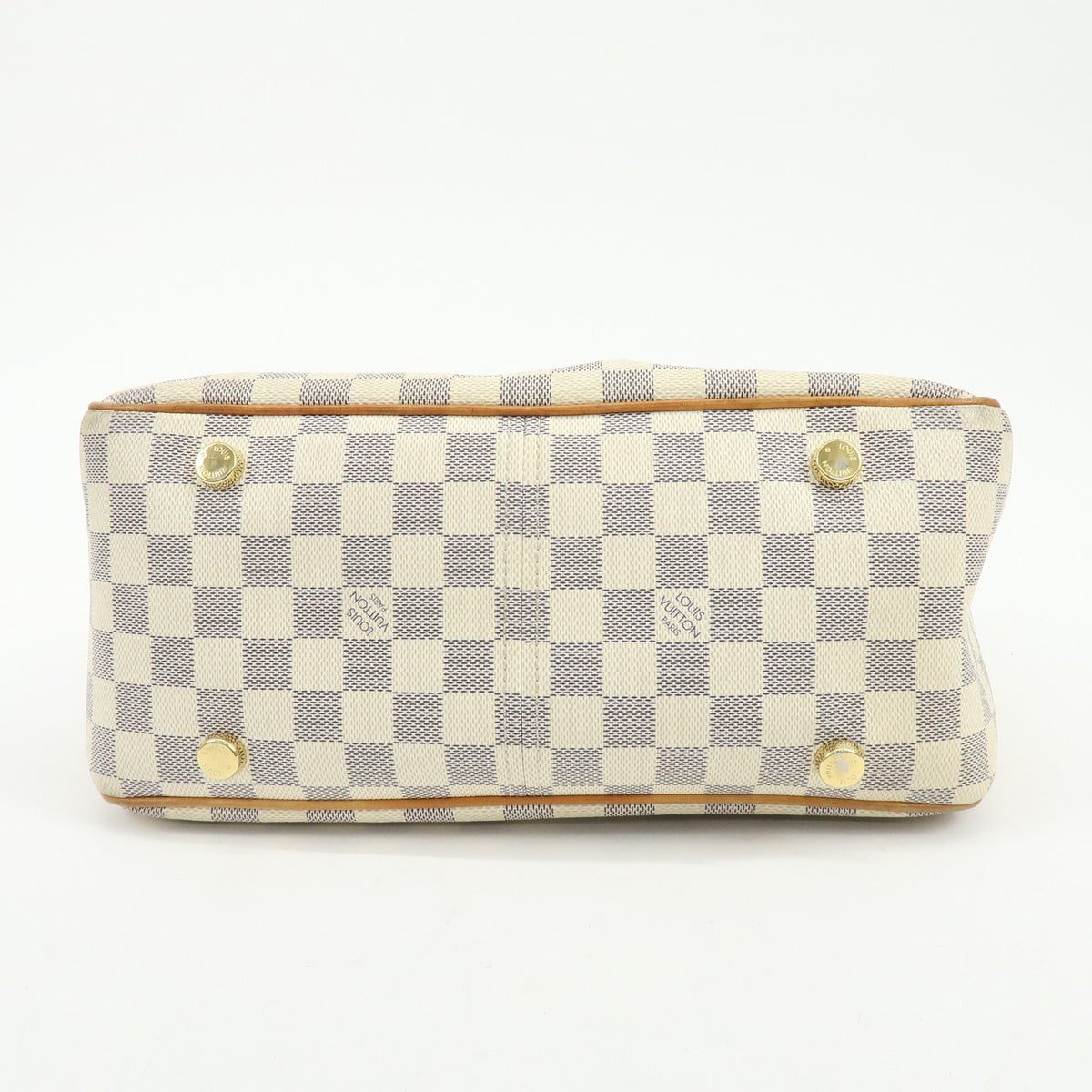 Louis Vuitton Damier Azur Canvas Figheri PM Tote Shoulder Bag N41176