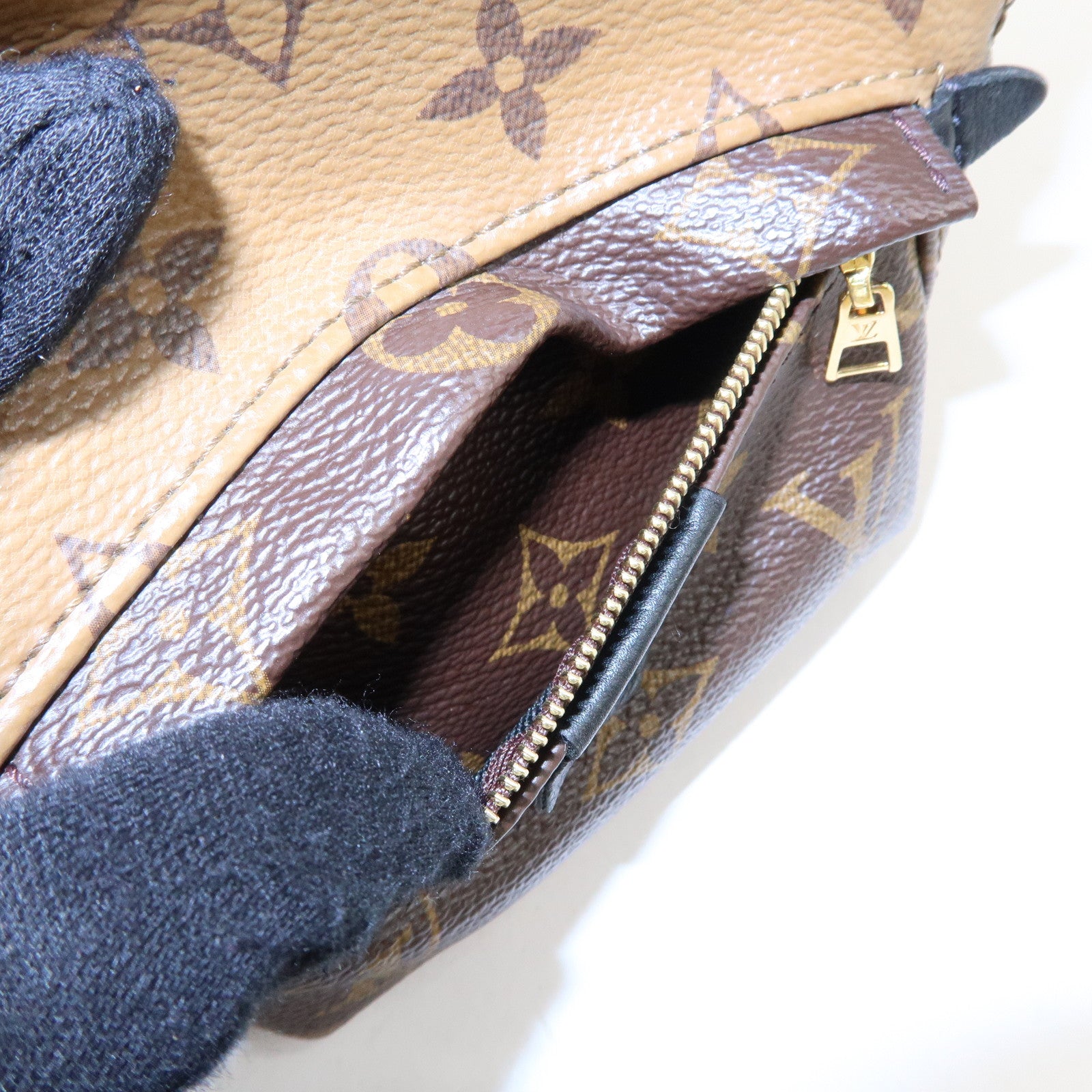 Louis Vuitton Monogram Reverse Palm Springs Backpack Mini M42411