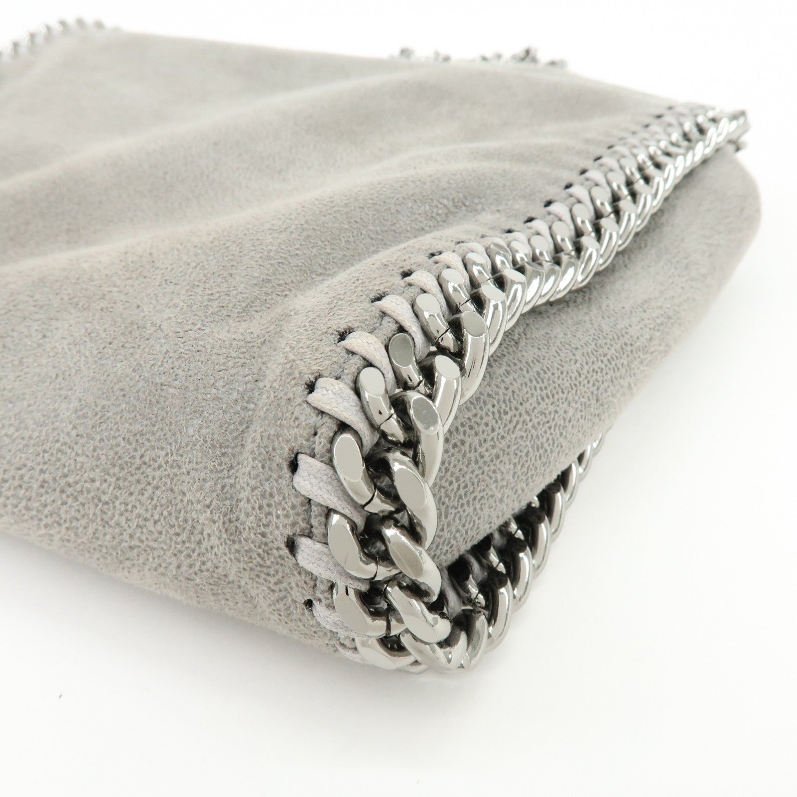 STELLA MCCARTNEY Falabella Faux Leather 2Way Bag Grey 371223