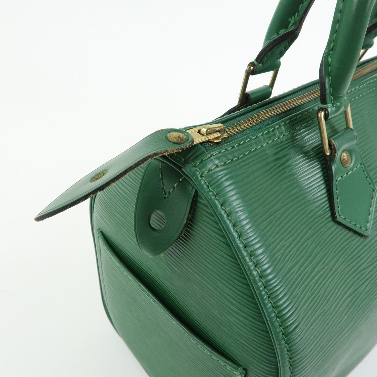 Louis Vuitton Epi Speedy 25 Hand Boston Bag Borneo Green M43014