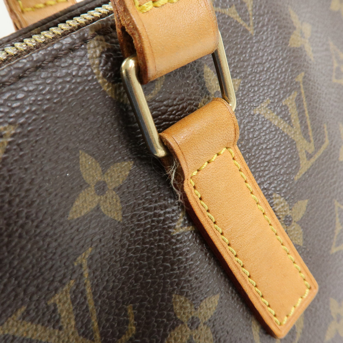 Louis Vuitton Monogram Cabas Mezzo Tote Bag Shoulder Bag M51151