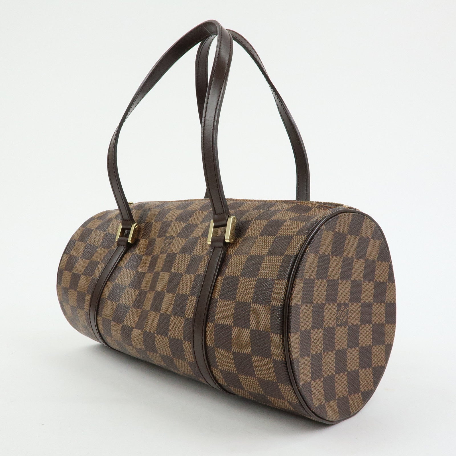 Louis Vuitton Damier Ebene Papillon 30 Hand Bag Brown N51303