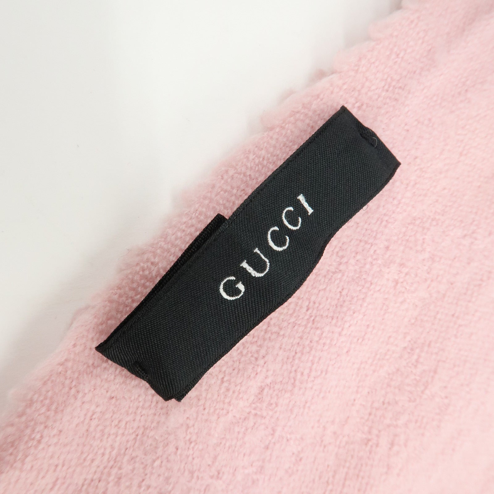 GUCCI Lot of 3 Wool100% Silk100% Rayon Scarf Stole Pink Bordeaux Red