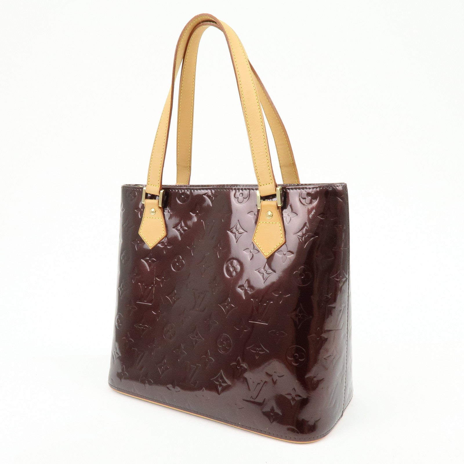 Louis Vuitton Monogram Vernis Houston Tote Bag Amarante M91999