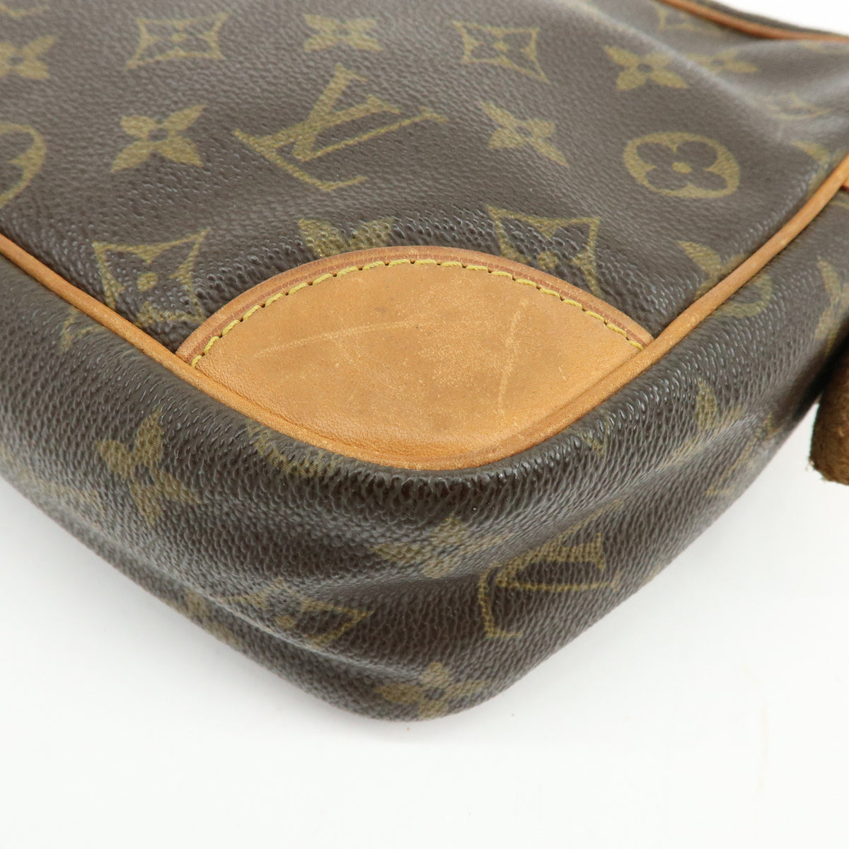 Louis Vuitton Monogram Compiegne 28 Pouch Clutch Bag Brown M51845