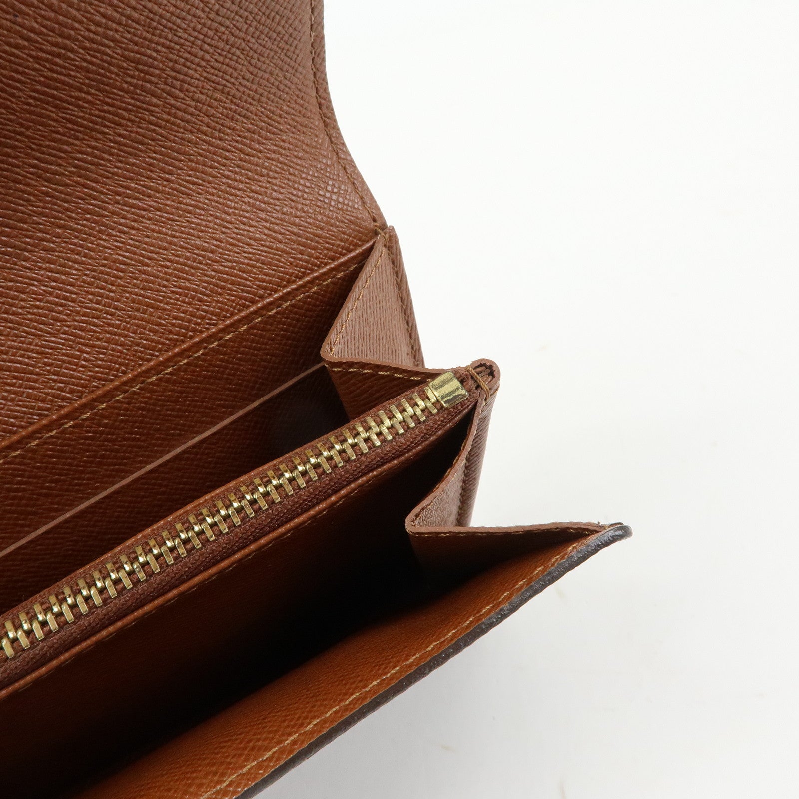 Louis Vuitton Monogram Porte Monnaie Credit Long Wallet M61726