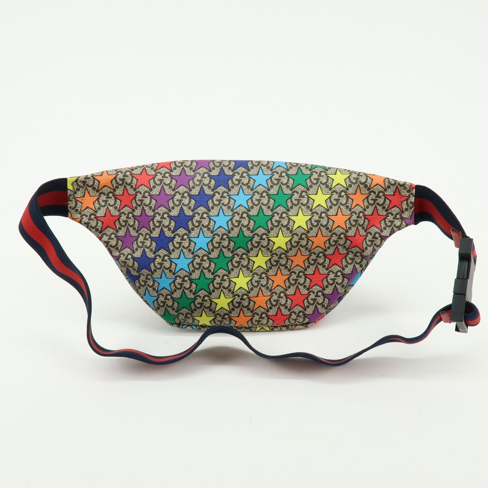 GUCCI Children's GG Supreme Body Waist Bag Multicolor Star Motif 502095