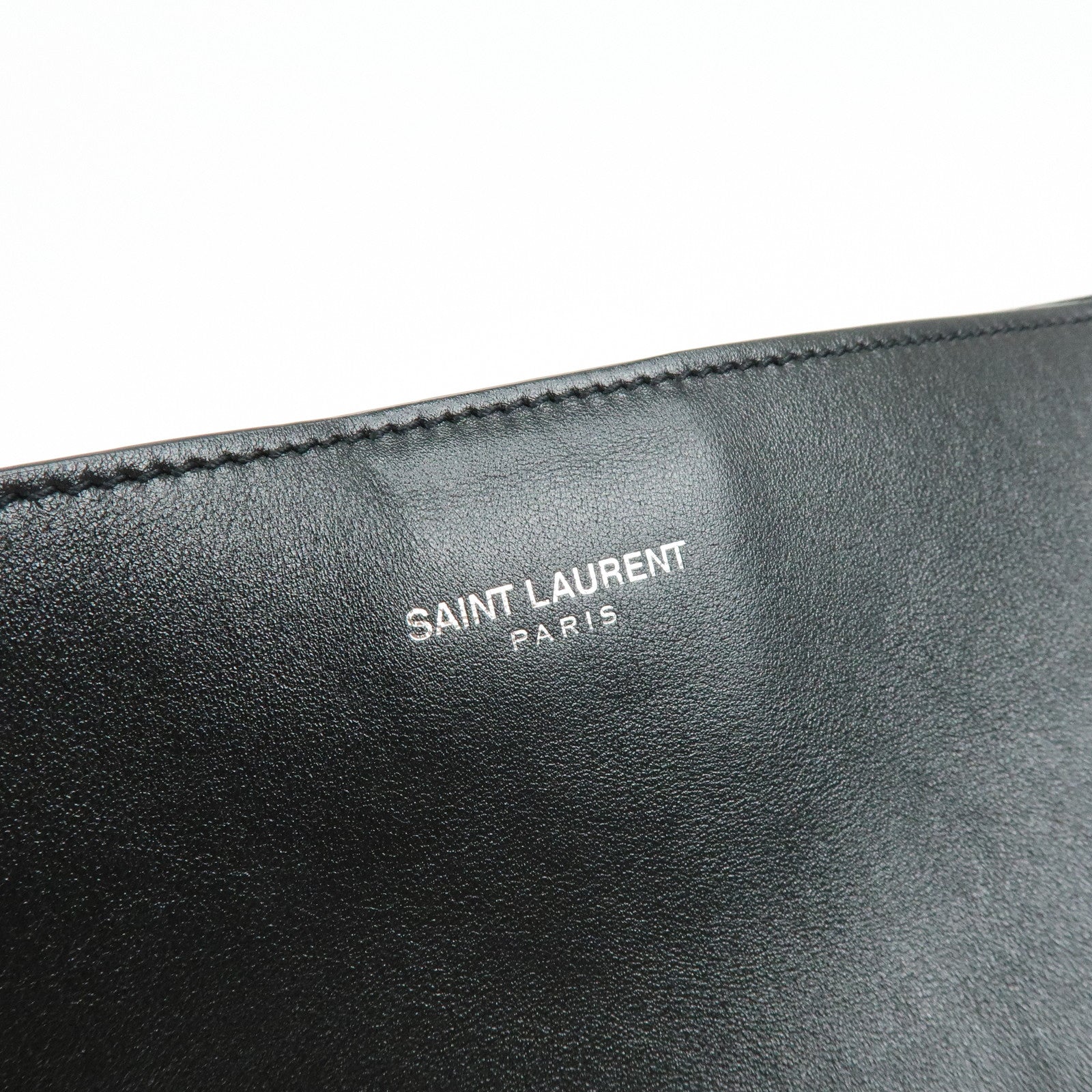 SAINT LAURENT PARIS Sac Bold Hobo Calf Leather Shoulder Bag 819623
