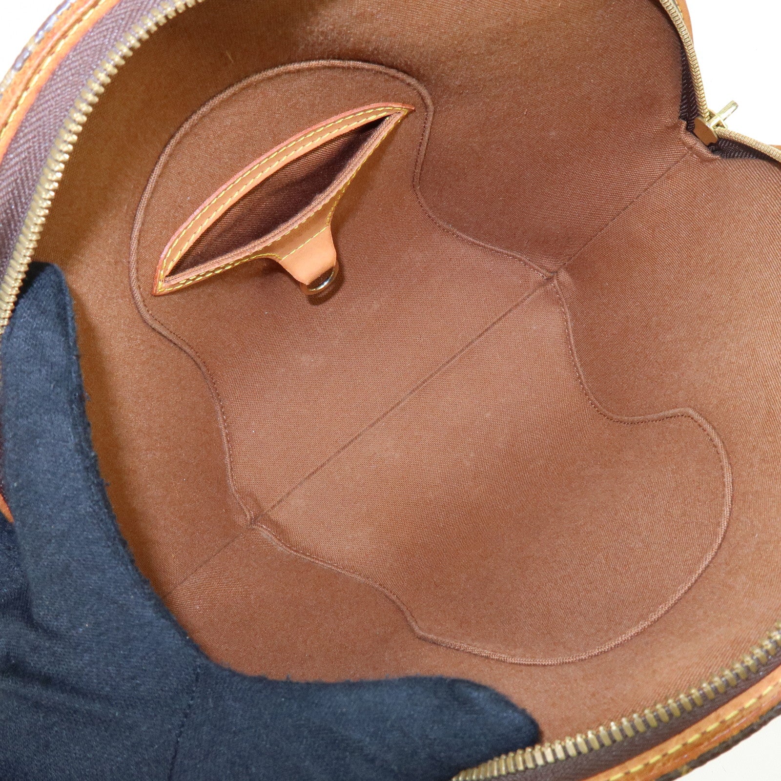 Louis Vuitton Monogram Canvas Ellipse PM Hand Bag Brown M51127