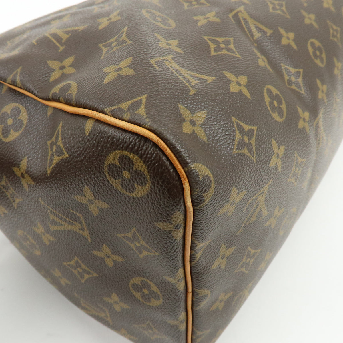 Louis Vuitton Monogram Speedy 40 Hand Bag Boston Bag Brown M41522