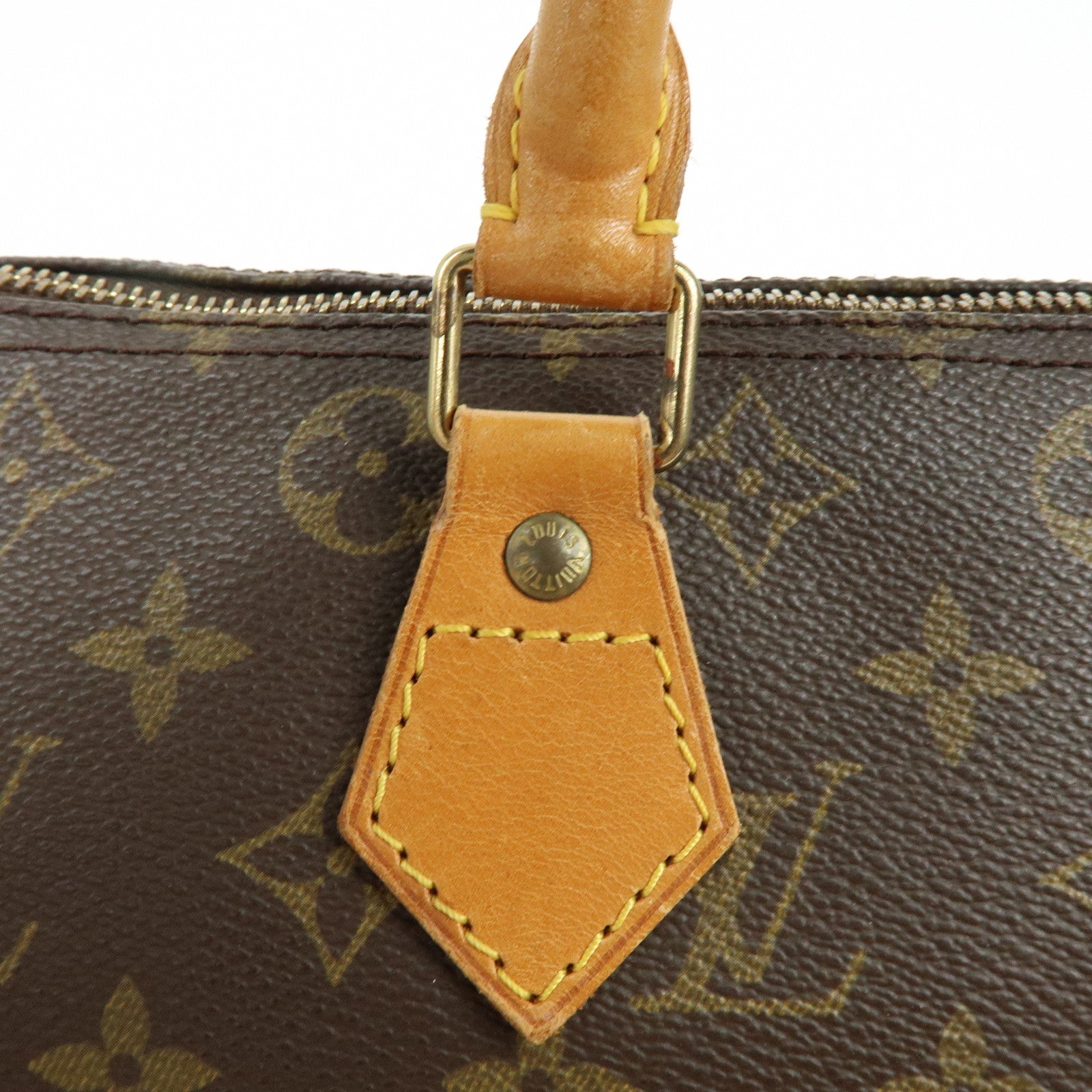 Louis Vuitton Monogram Speedy 30 Boston Bag Hand Bag Brown M41526