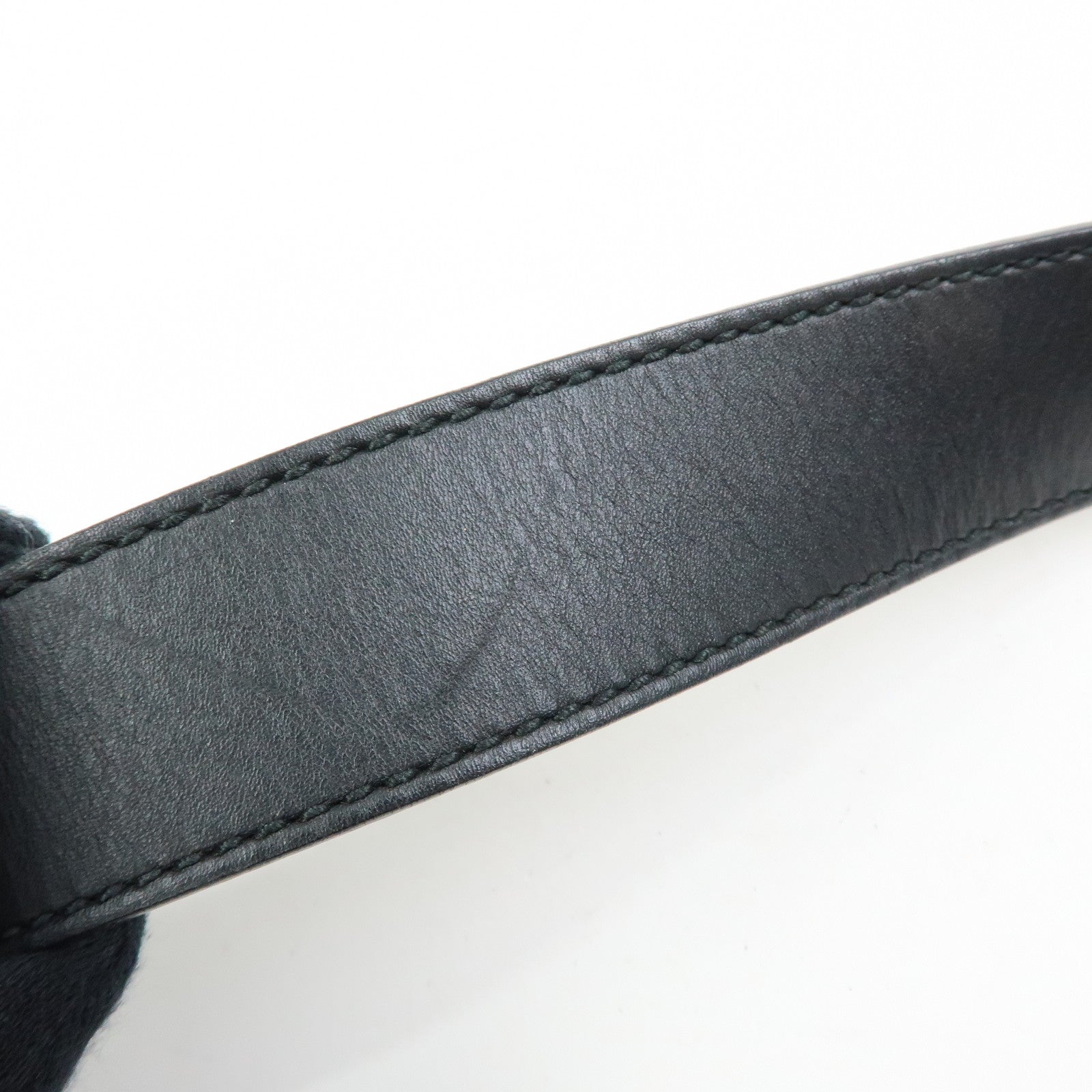 Gucci Sylvie Sherry Leather Shoulder Bag Crossbody Bag Black 421882