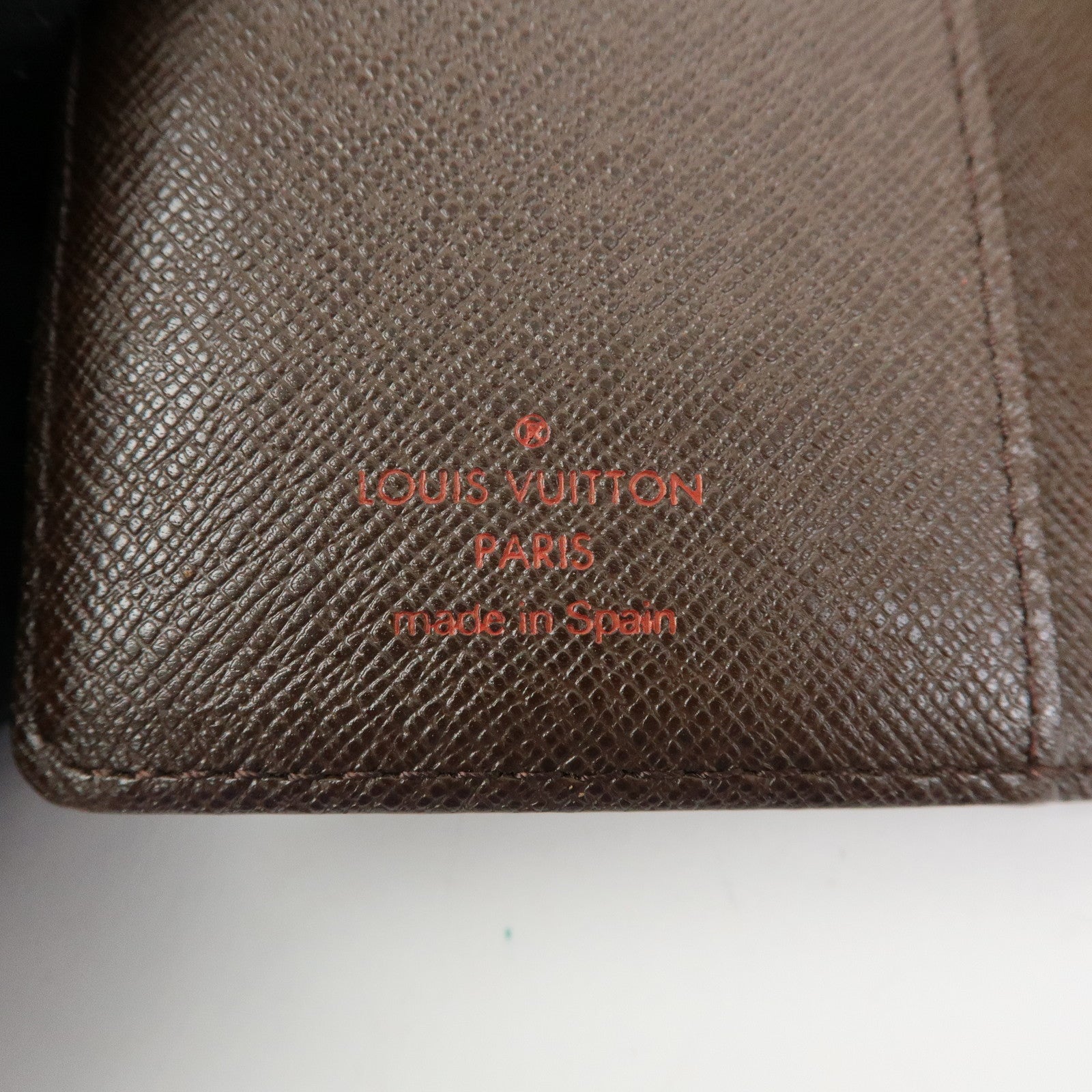 Louis Vuitton Damier Agenda PM Planner Cover Brown R20700